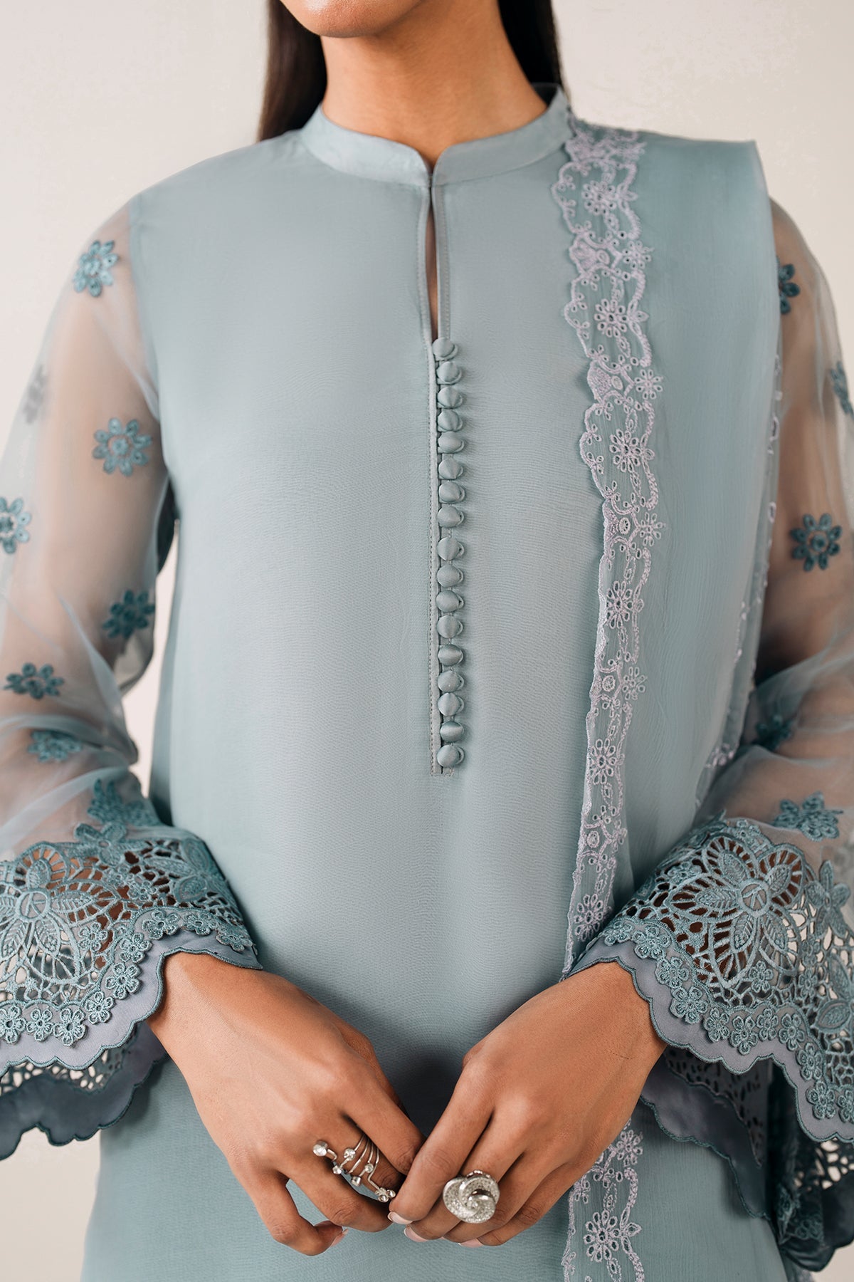 EMBROIDERED CHIFFON DUPATTA 75