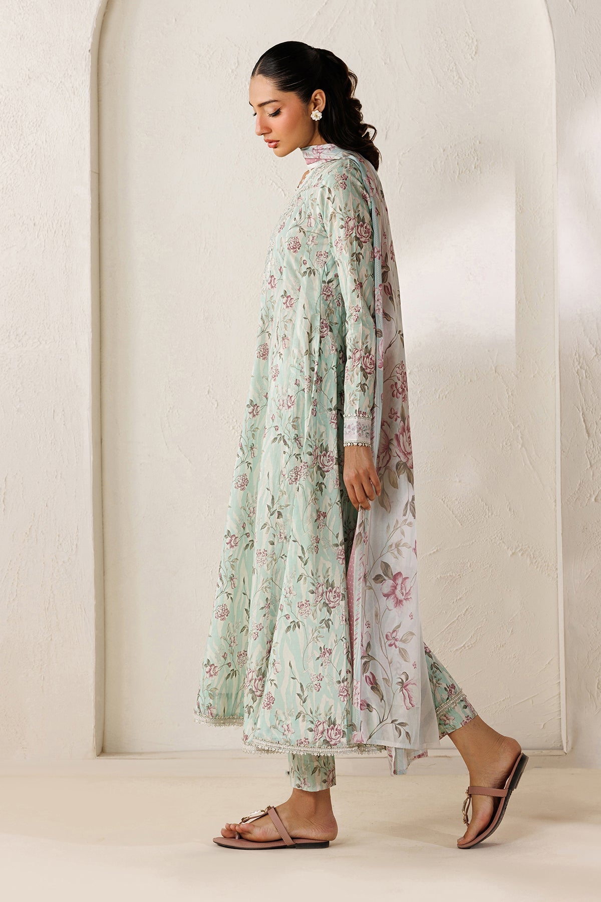 EMBROIDERED LAWN SF-4478