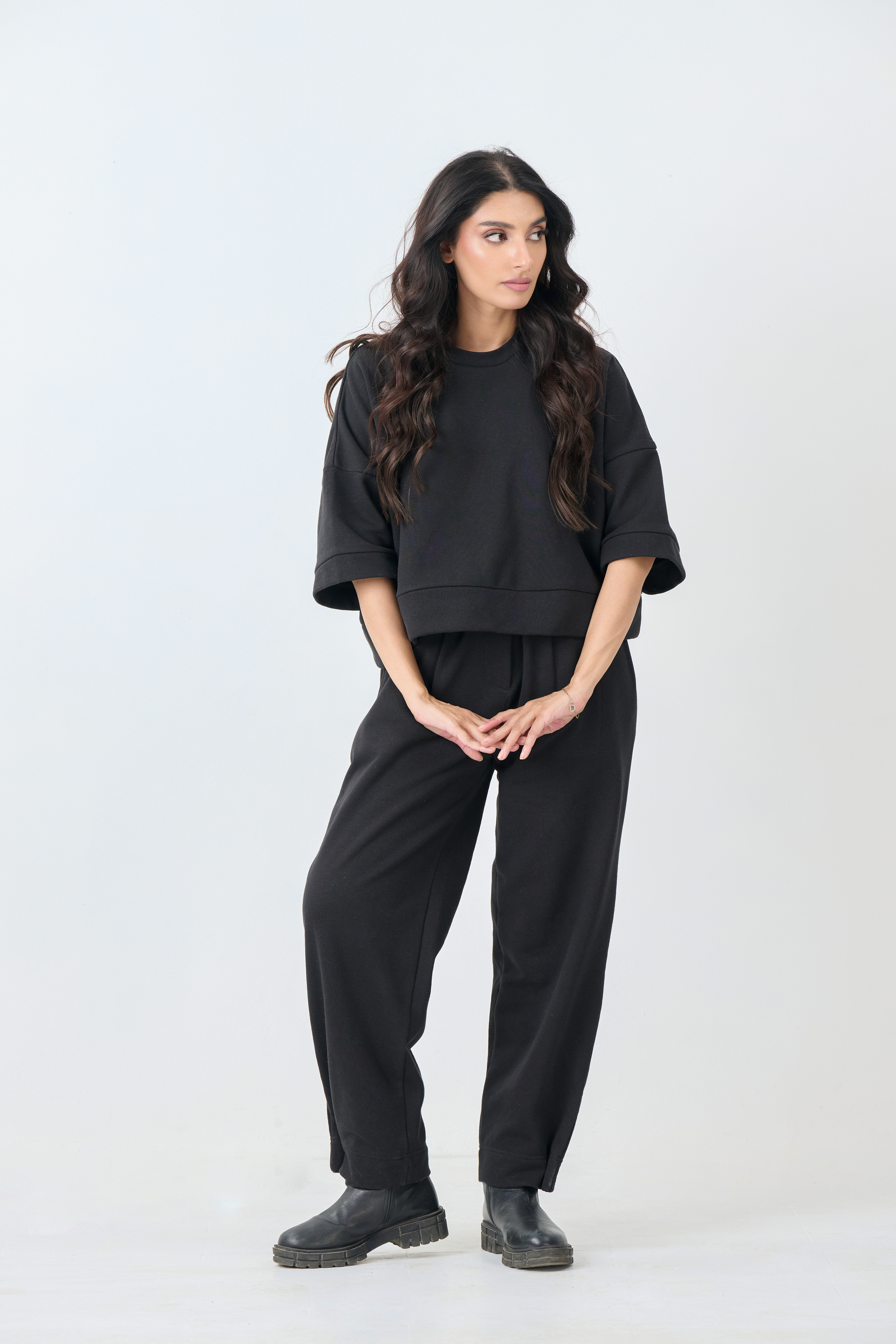 Interlock Comfort Pants (Black)
