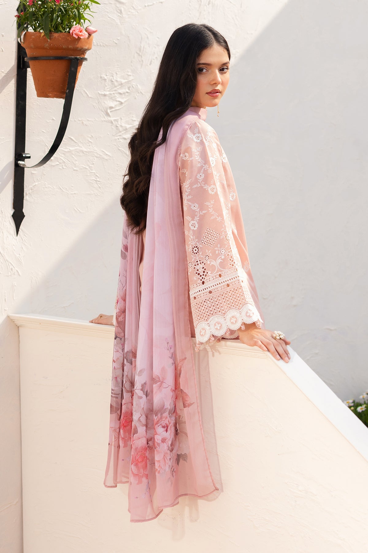 EMBROIDERED PRINTED LAWN SF-4145
