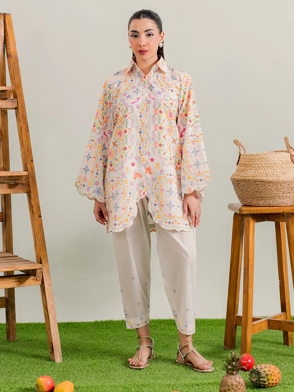 Orchard - 2Pc Printkari Suit