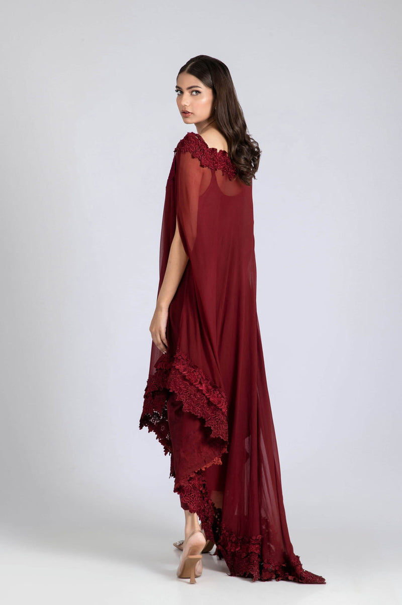 Lumea Tunic Set - Maroon