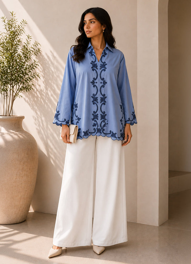 Embroidered Top