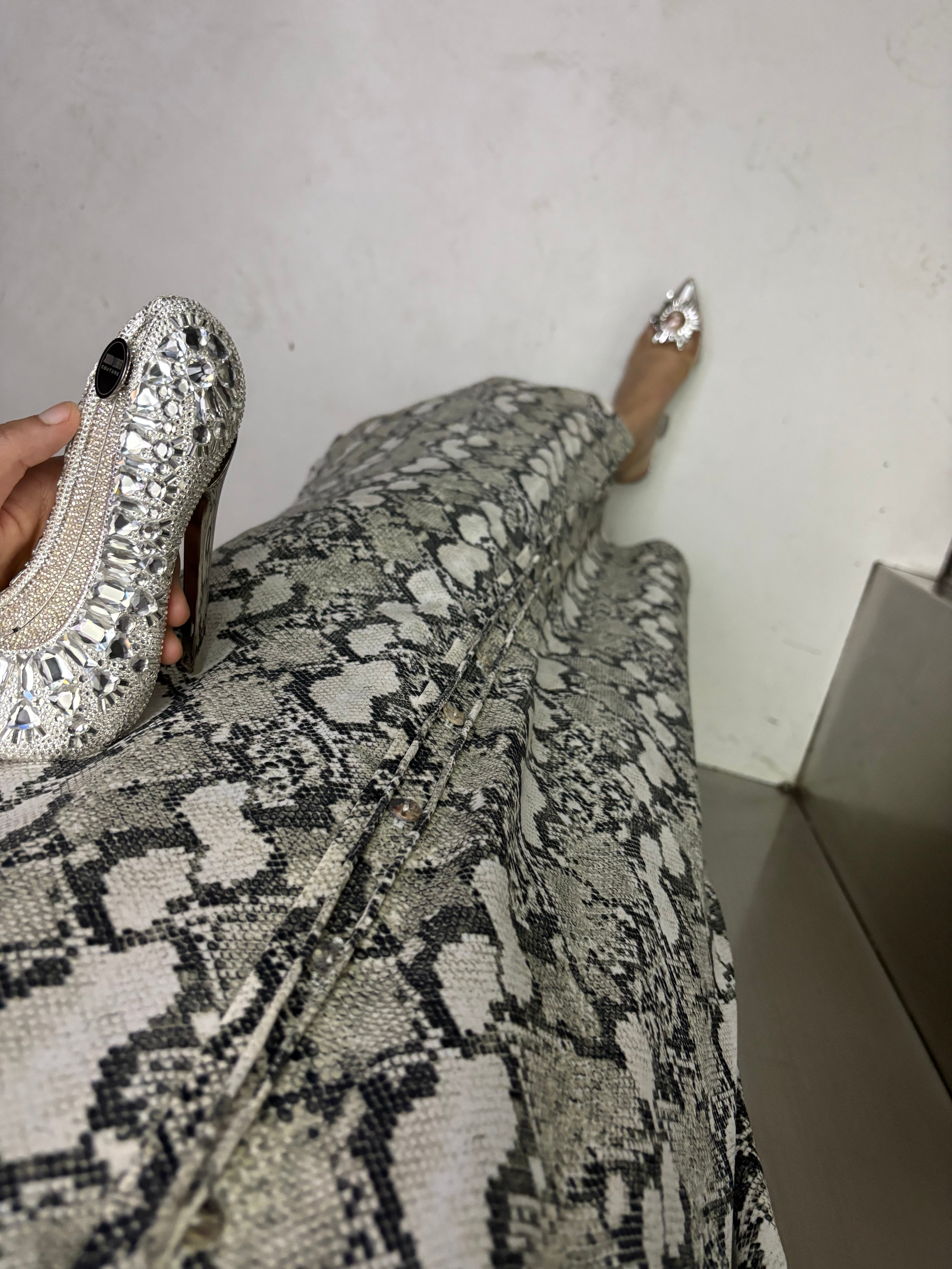 Paige Snakeskin Set