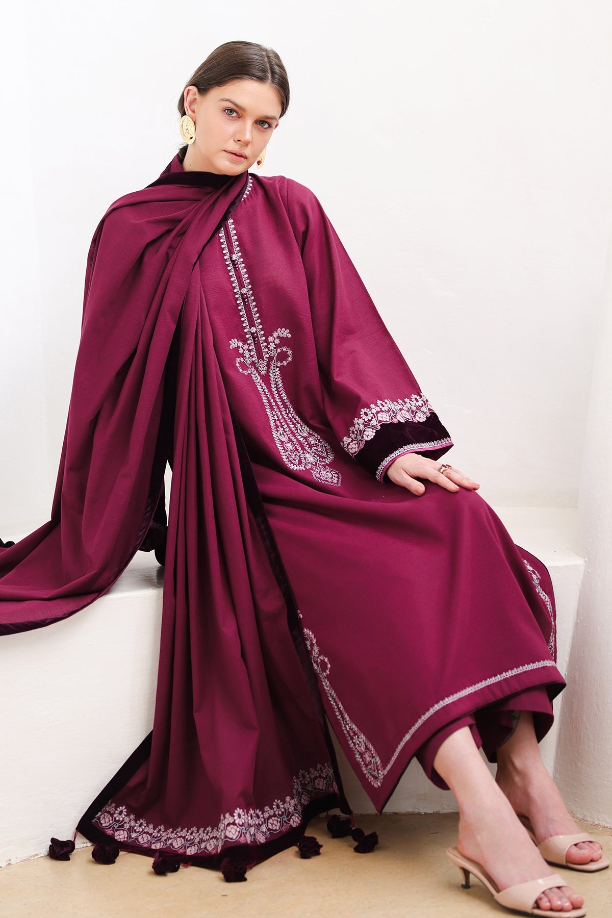 EMBROIDERED KHADDAR PR-1420