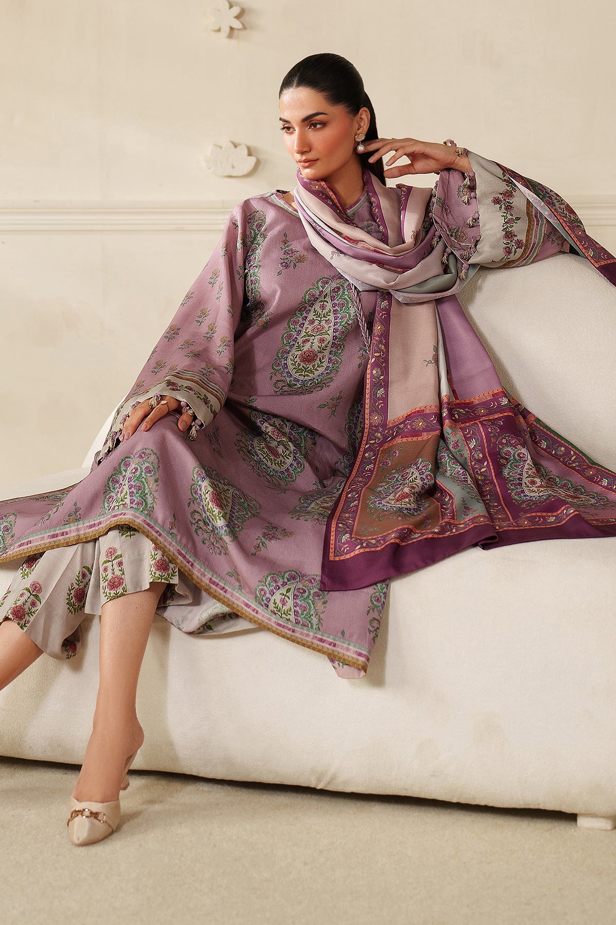 PRINTED VISCOSSE SILK UF-4341