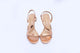 Melis Golden Strap Heel