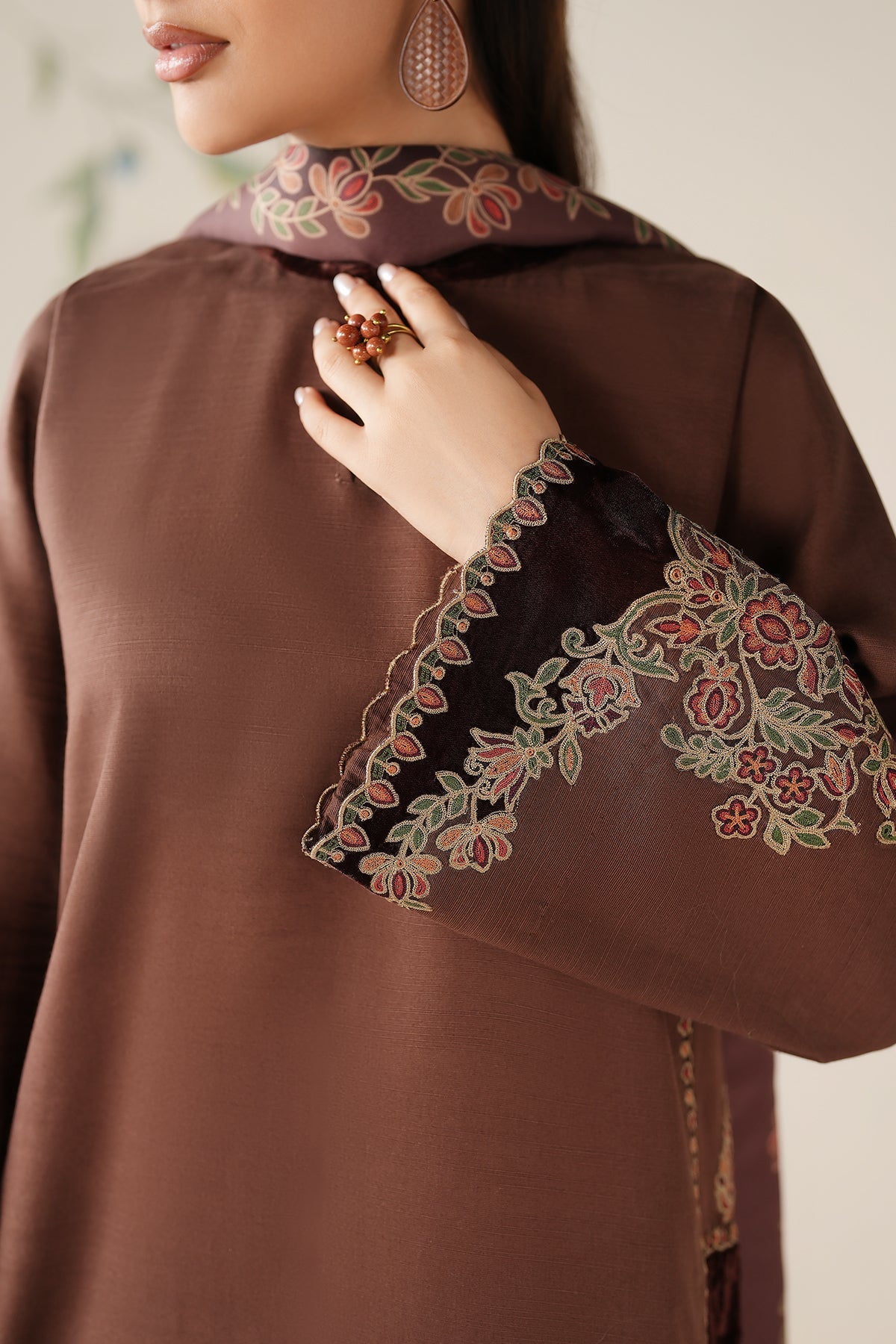 EMBROIDERED KHADDAR PR-1198