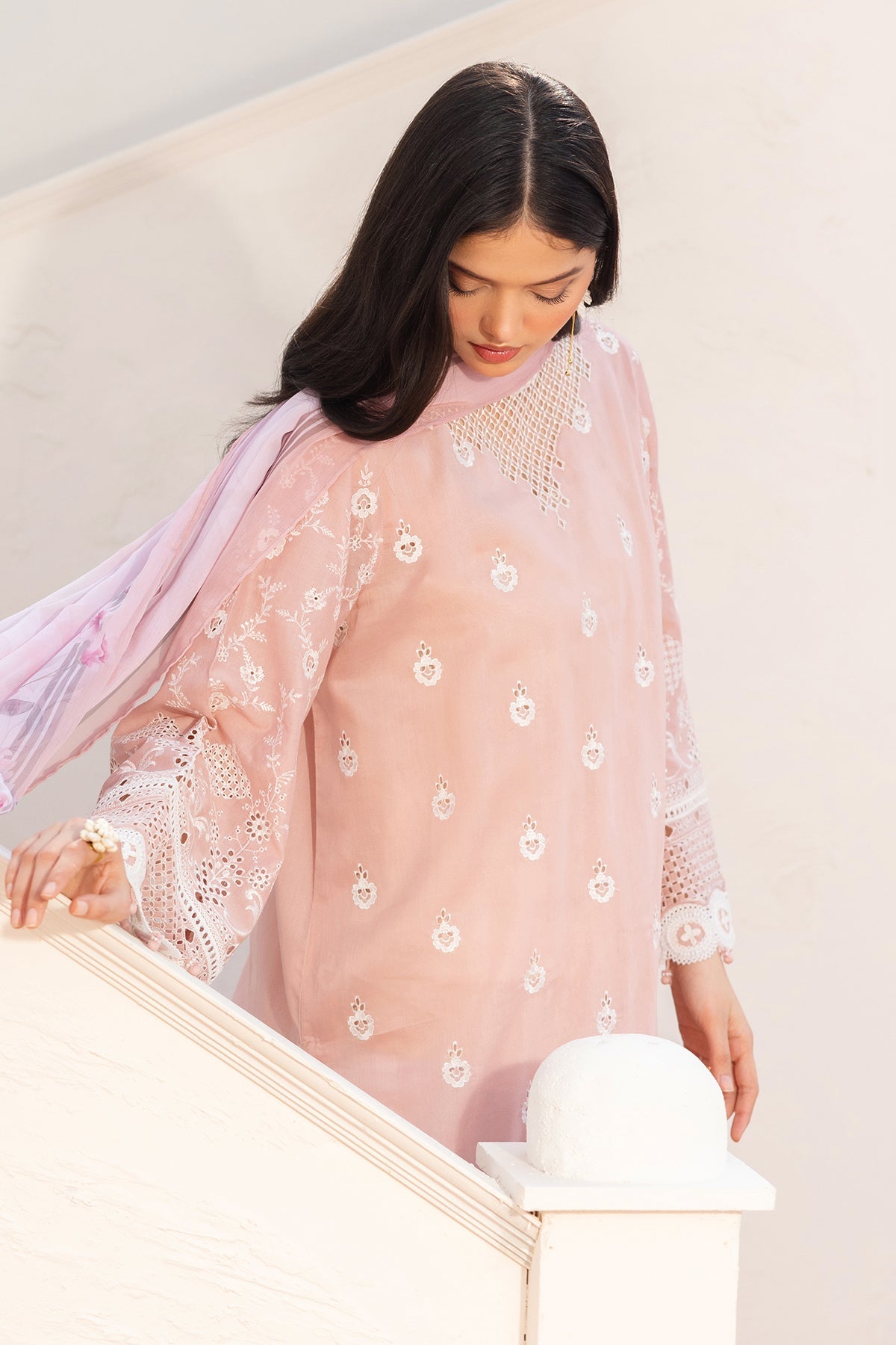 EMBROIDERED PRINTED LAWN SF-4145