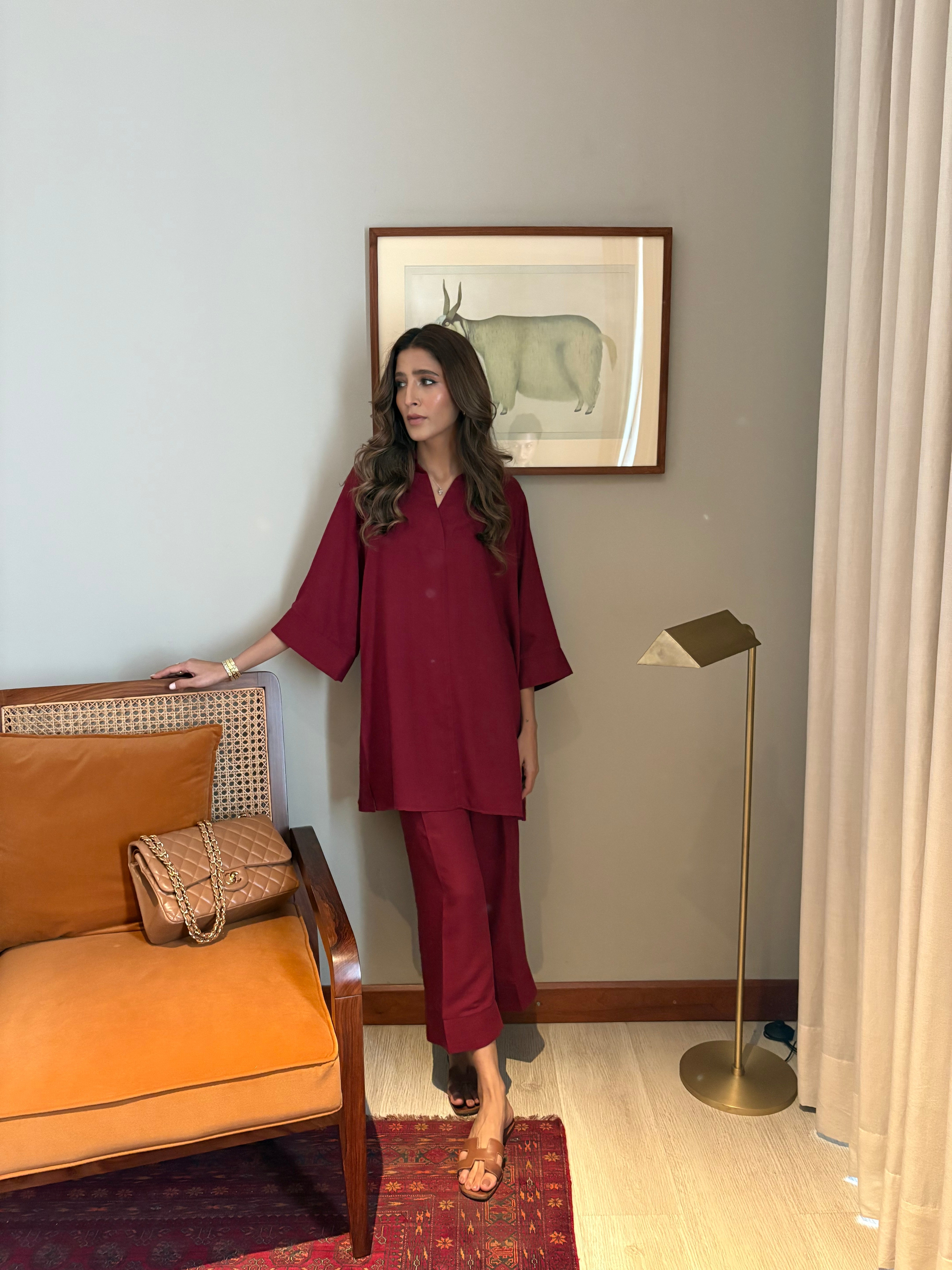 Deep Red Toby Set
