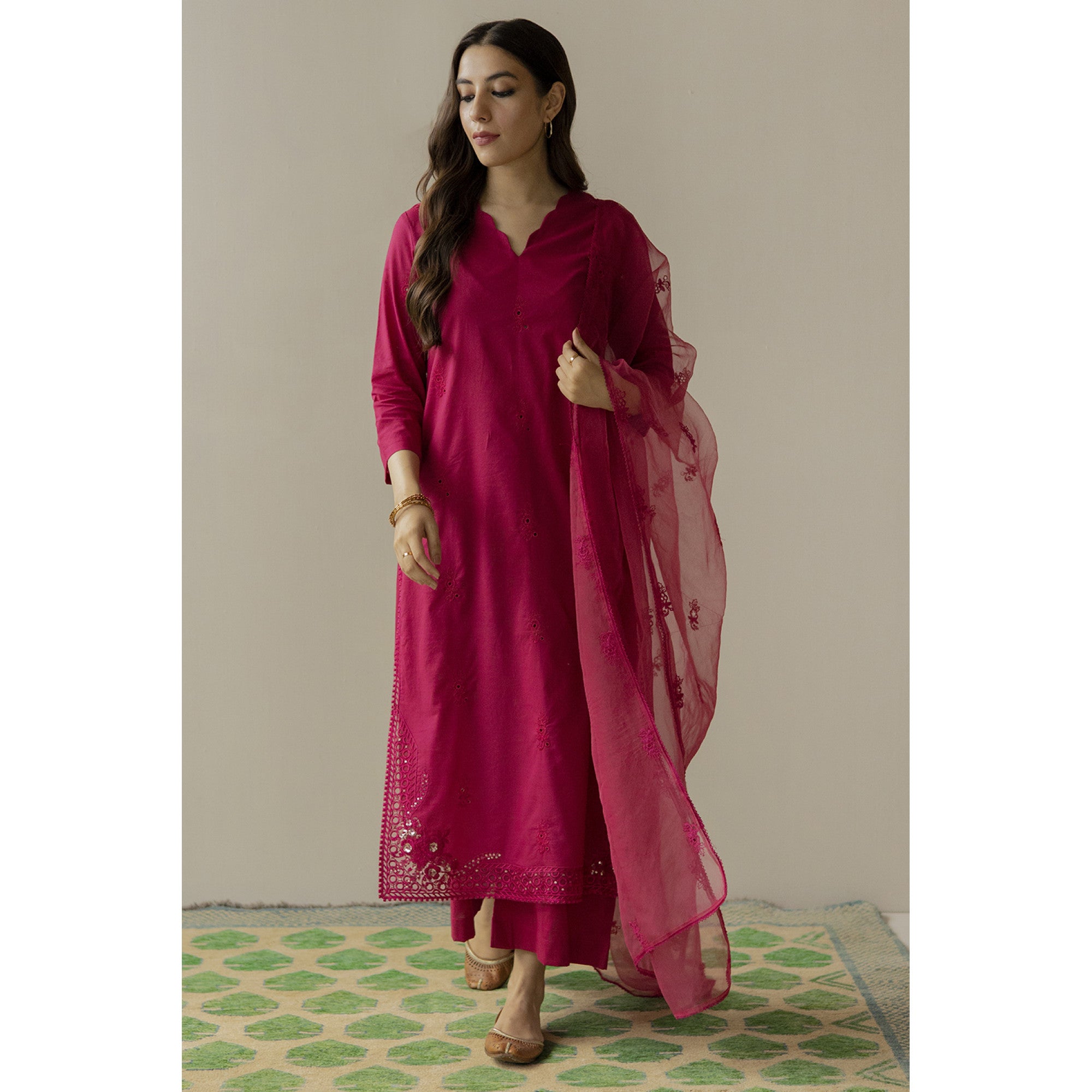 Fuchsia Pink Outfit