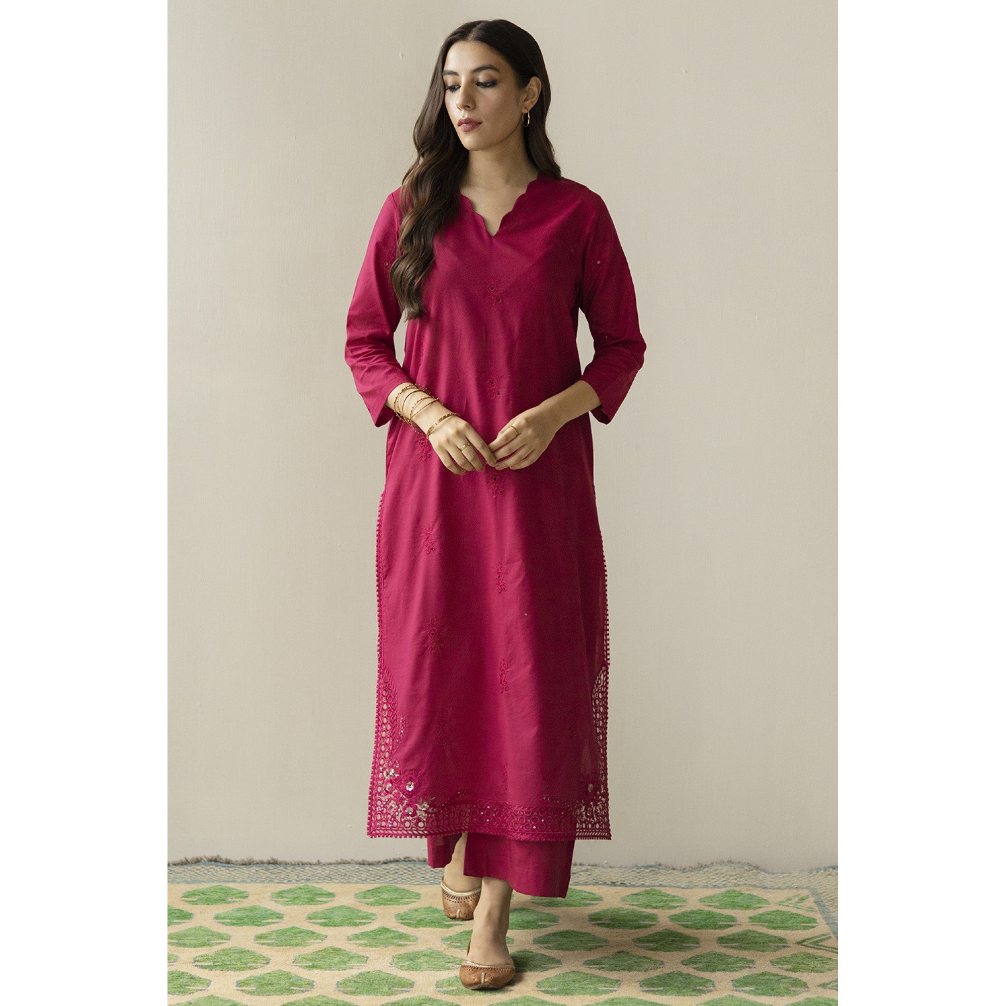 Fuchsia Pink Outfit