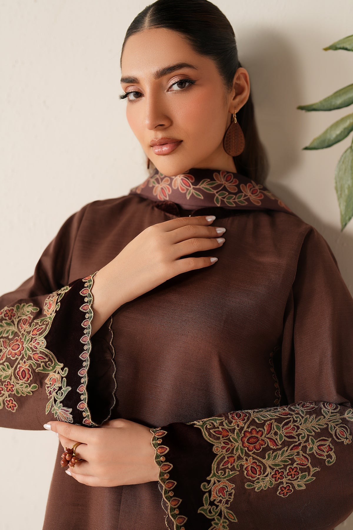 EMBROIDERED KHADDAR PR-1198