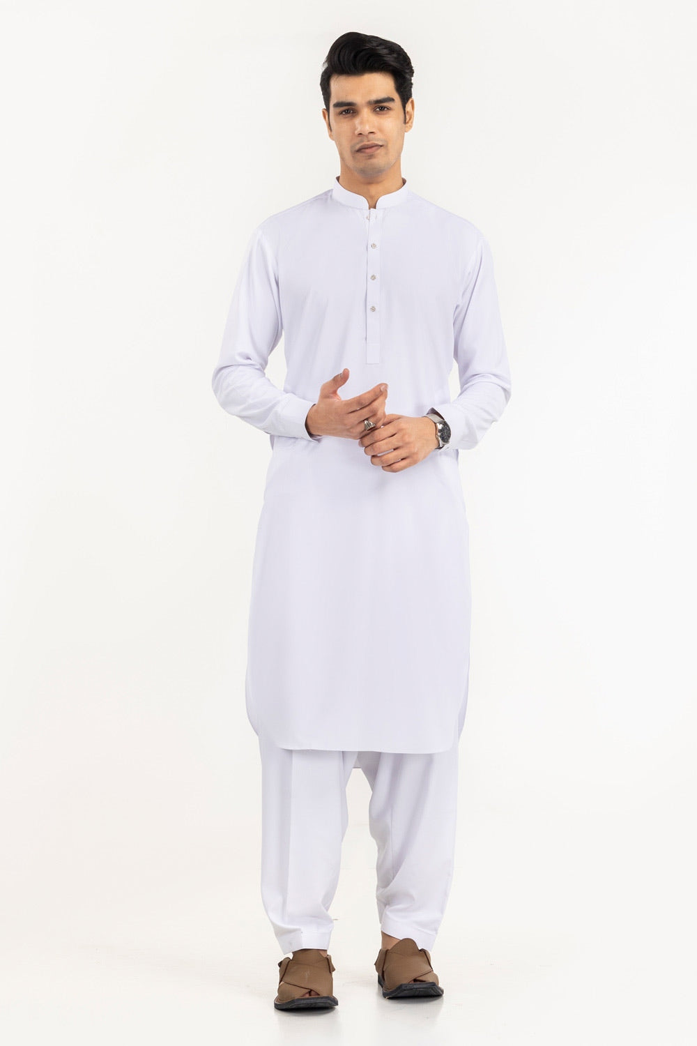 Gul Makhmal Unstitched Fabric Blended-Lf