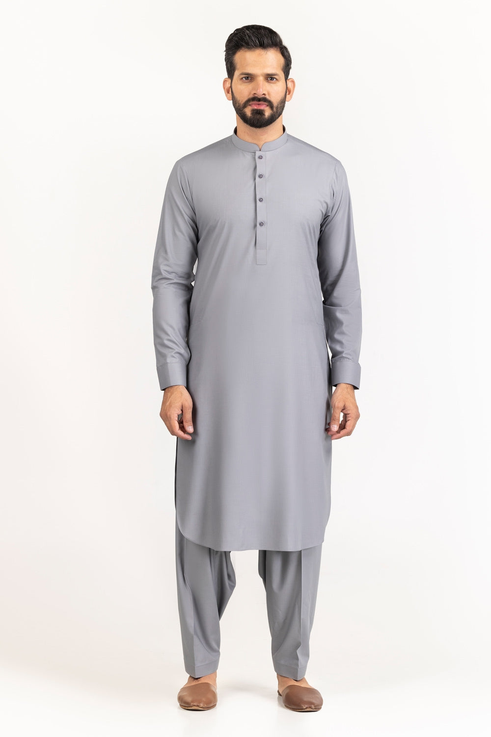Gul Makhmal Unstitched Fabric Blended-Lf