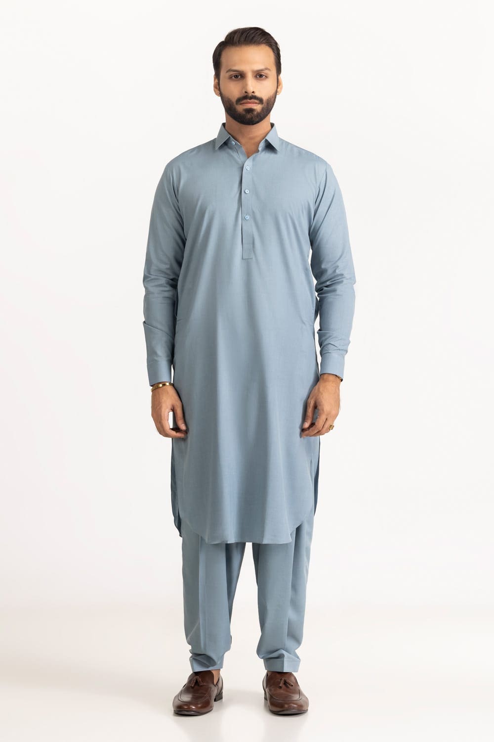 Gul Makhmal Unstitched Fabric Blended-Lf