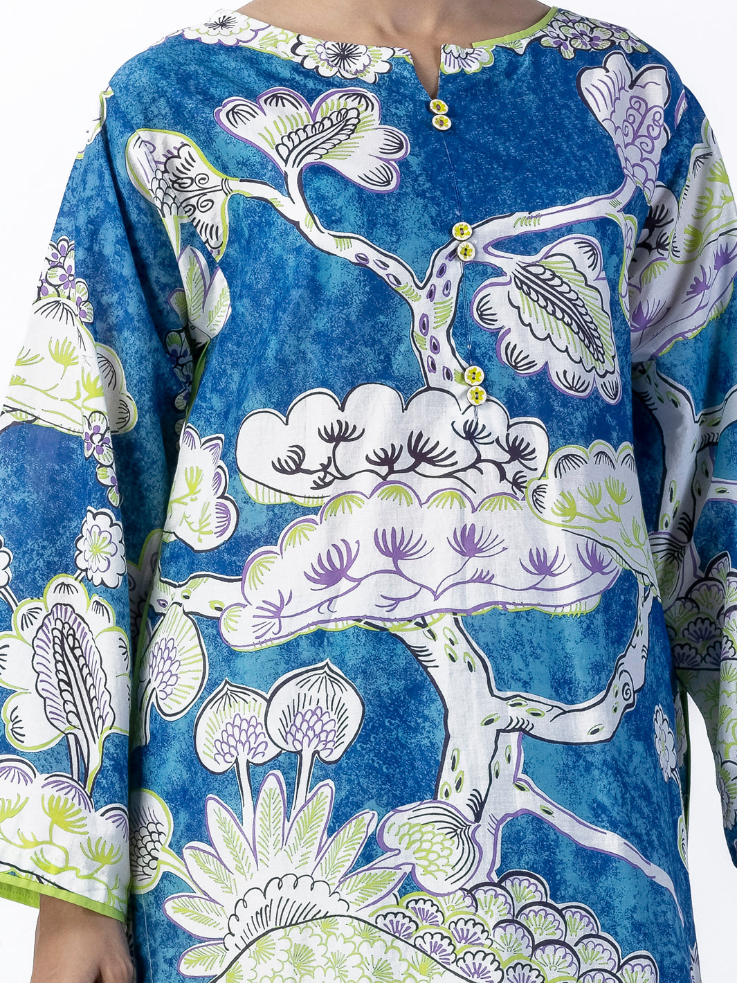 Blue Lawn 2Pc Stitched - ALP-2PS-LKS-1789