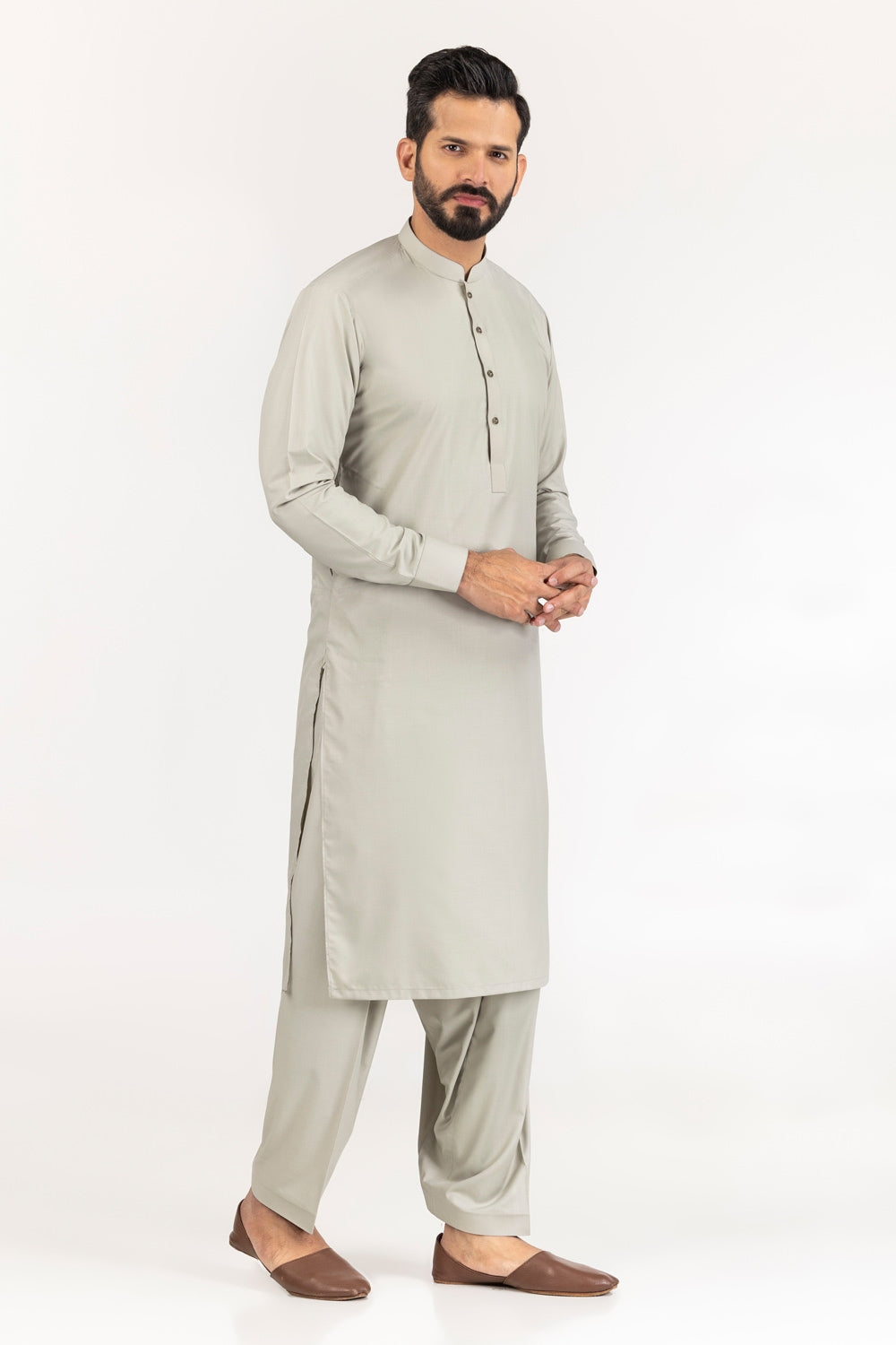 Gul Makhmal Unstitched Fabric Blended-Lf
