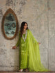 Irsa Parrot Green Signature Velvet