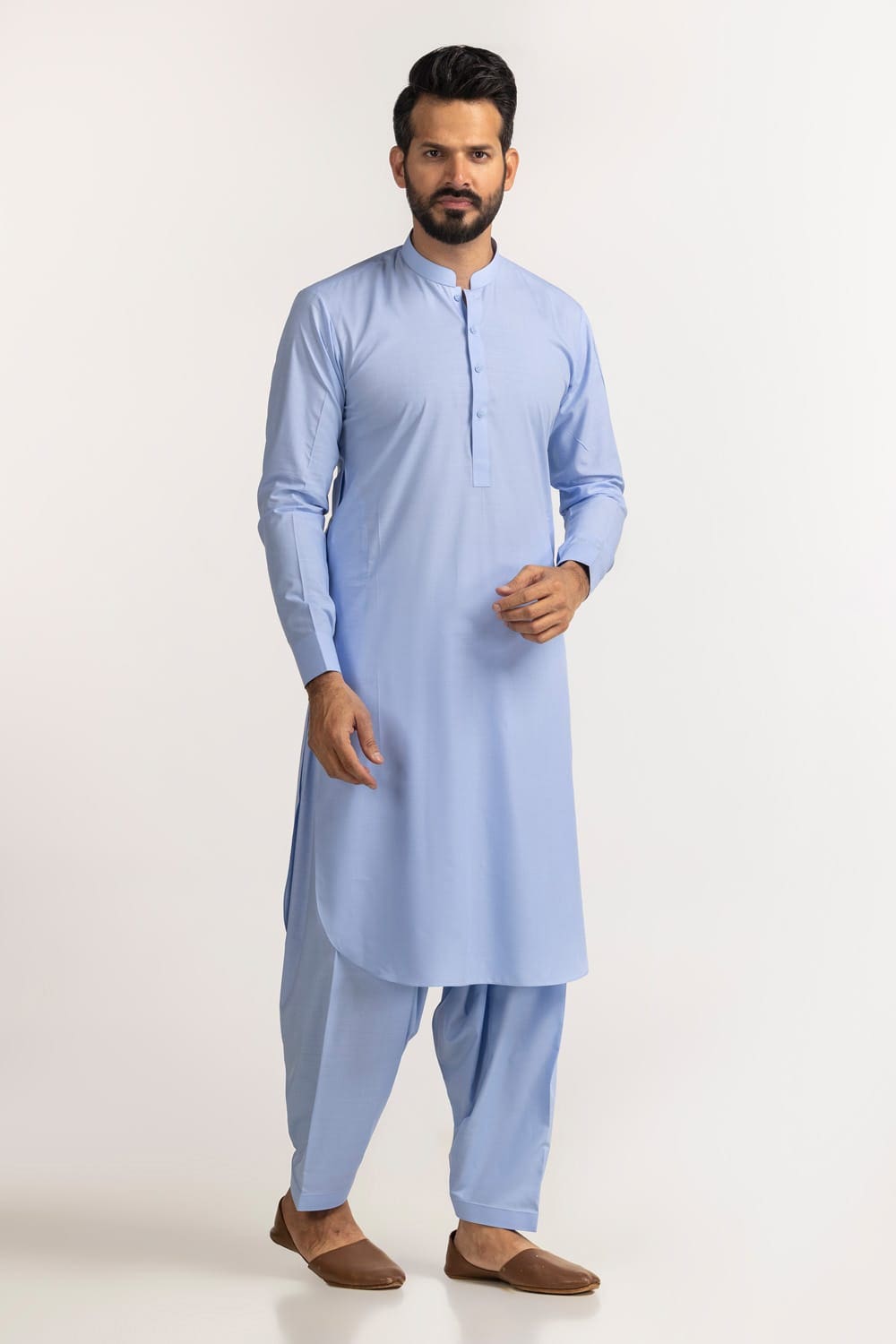 Gul 900 Ujala Unstitched Fabric Blended-Lf