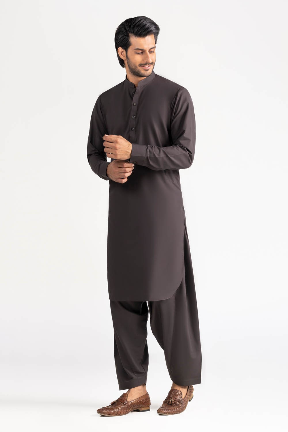 Gul 90 Fresher Unstitched Fabric Blended-Lf