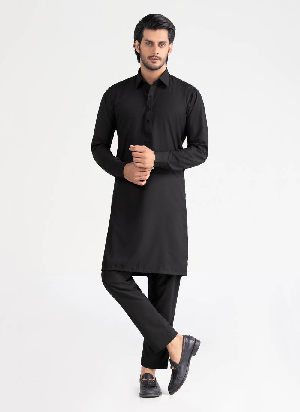 Gul 90 Fresher Unstitched Fabric Blended-Lf