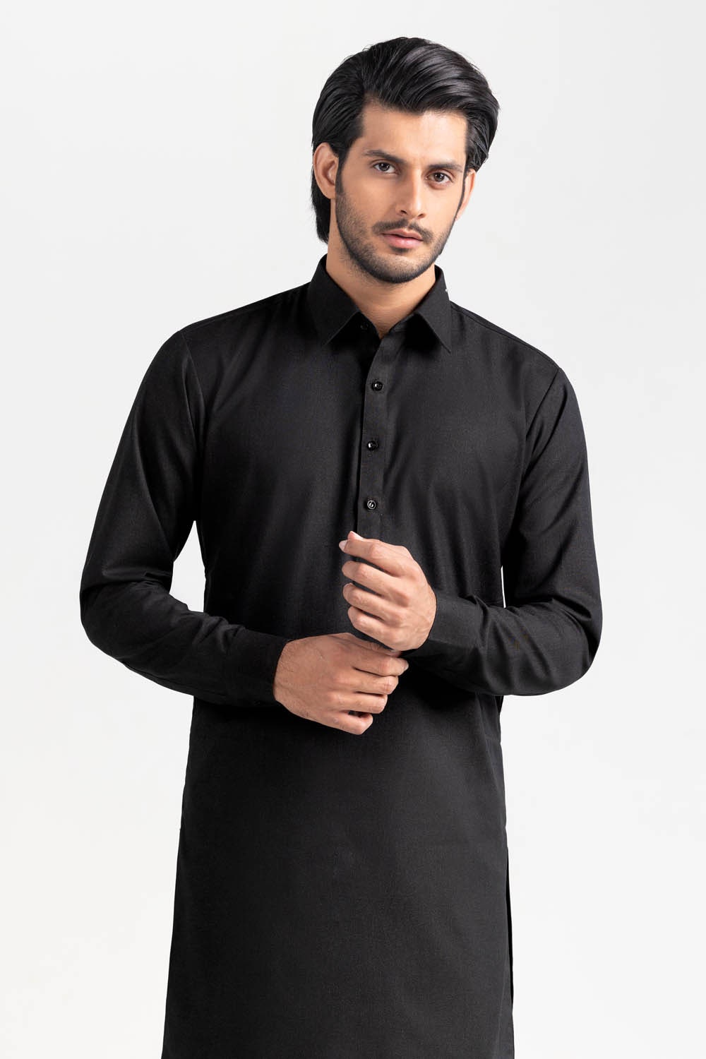 Gul 90 Fresher Unstitched Fabric Blended-Lf