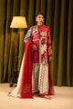 Unstitched Linen Muzlin 3 Piece Suit
