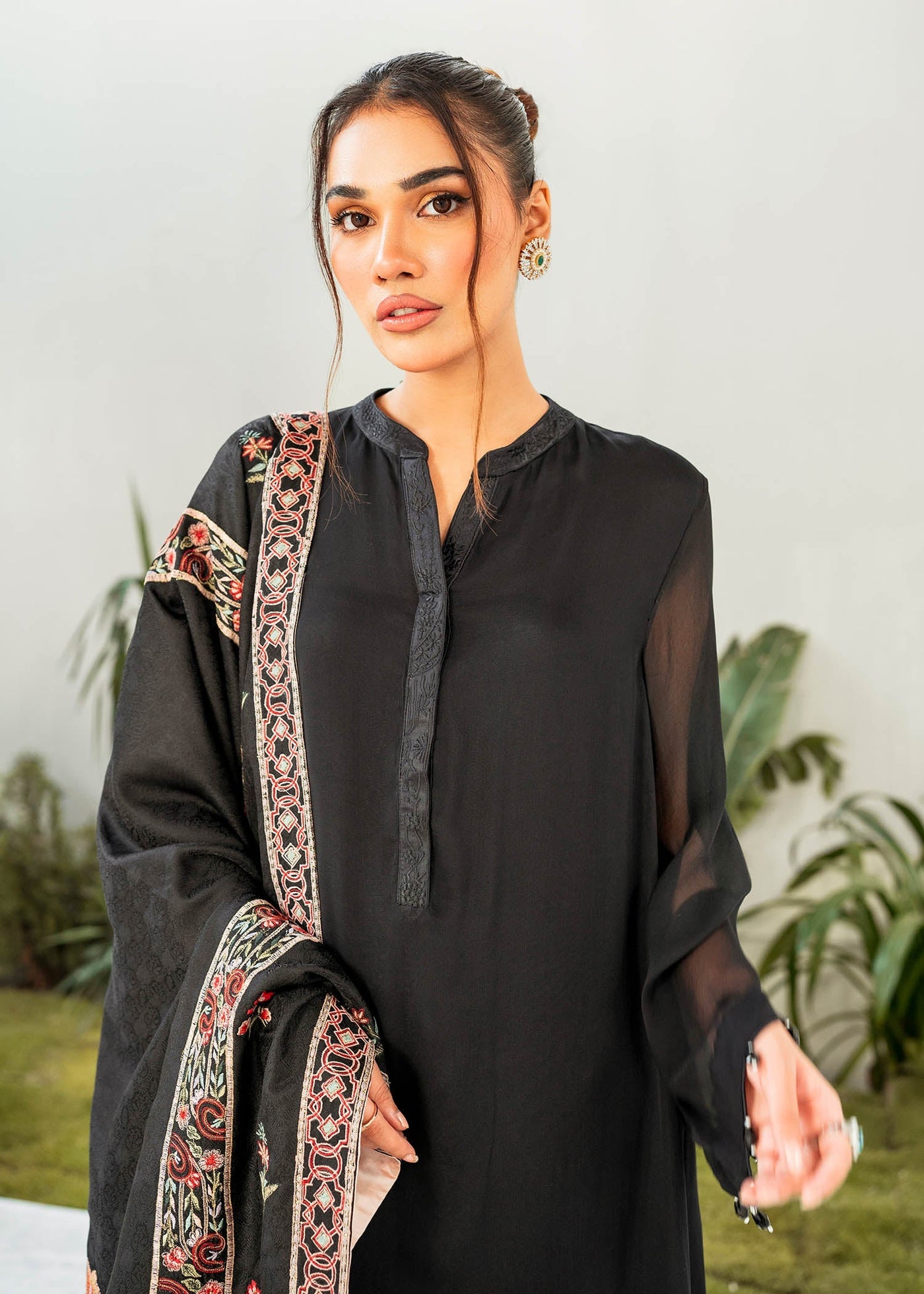 Gold plated Floral Teeka