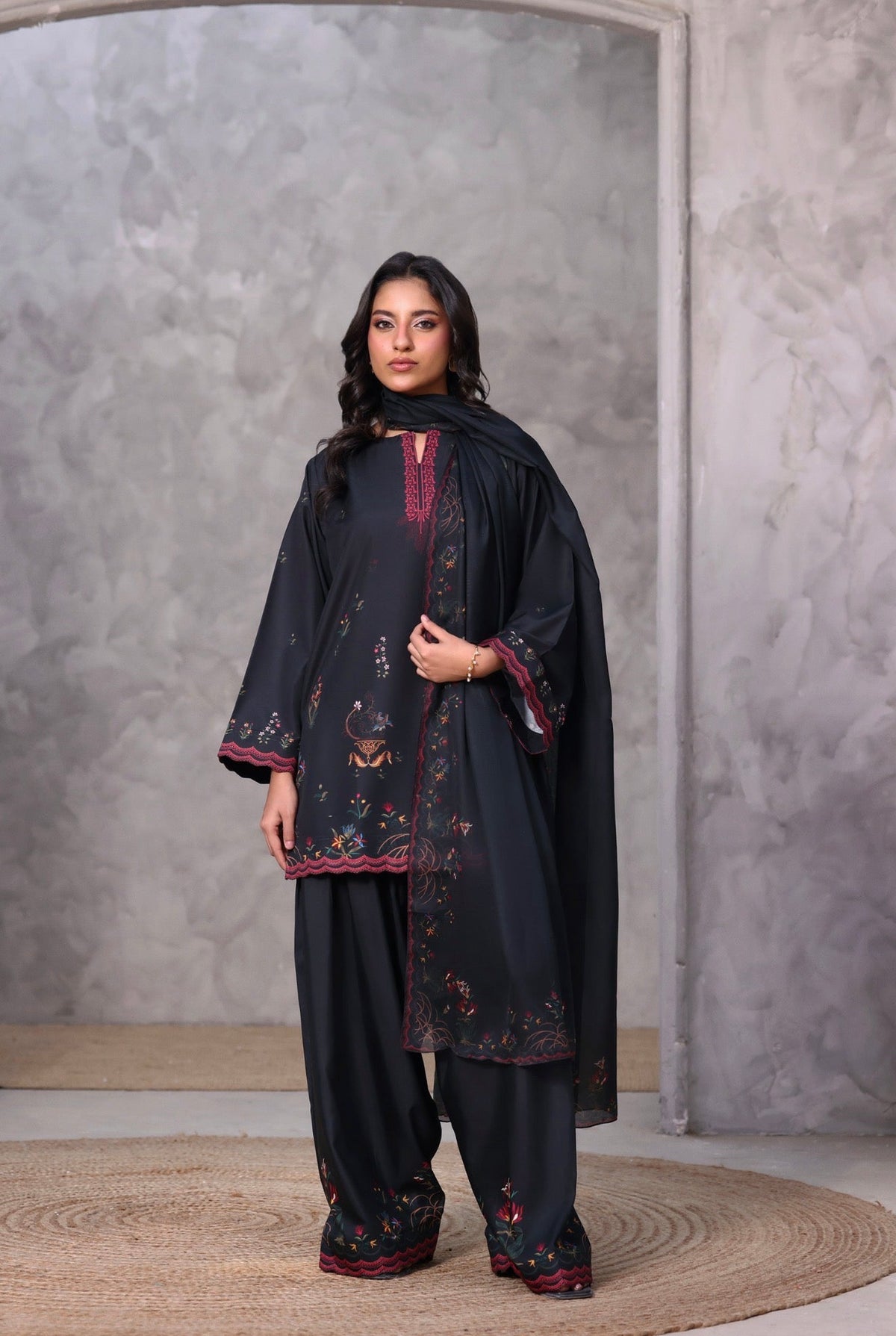 Saffron Dupatta