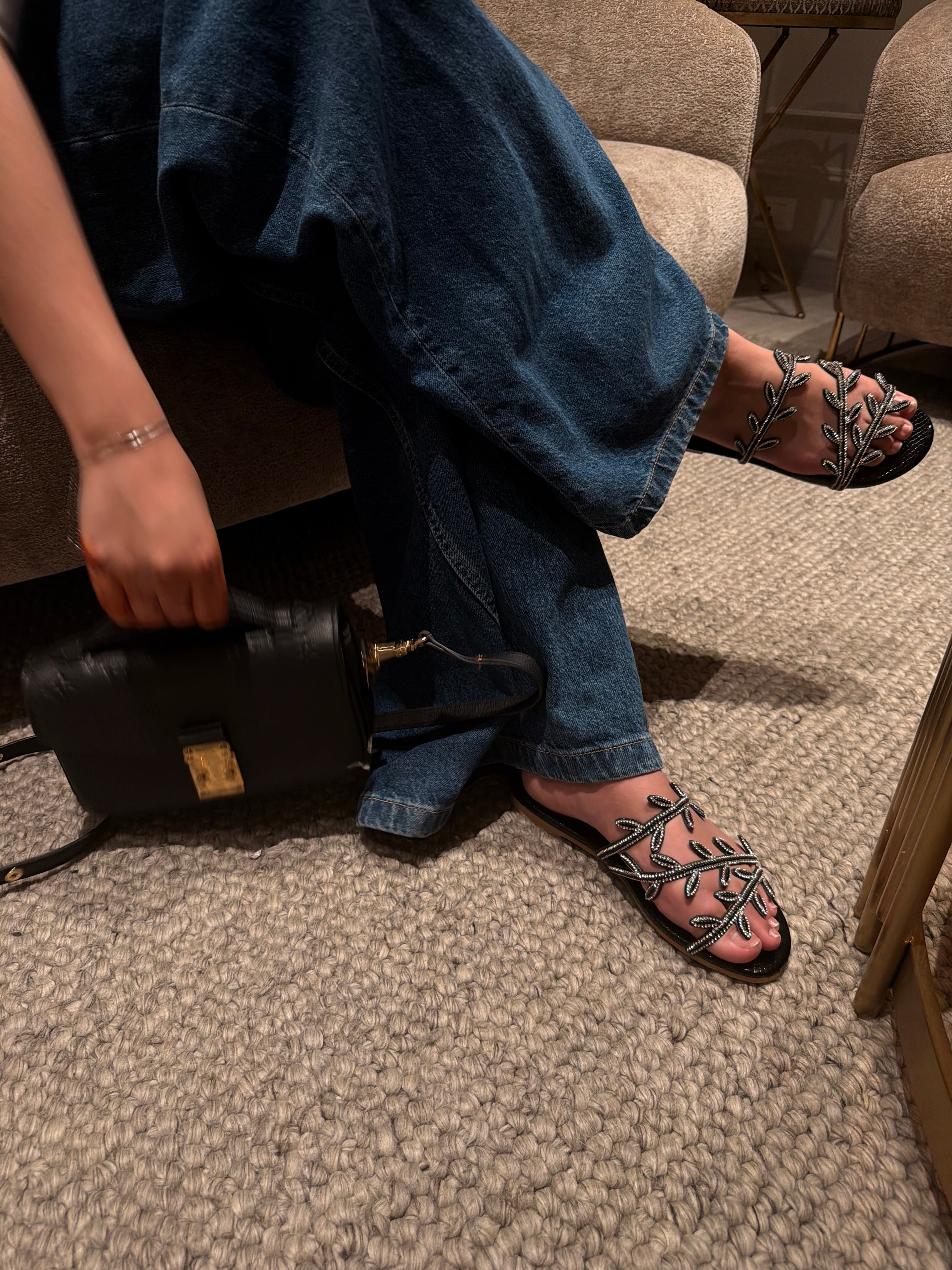 DIM SIM BLING FLATS (ZBN-26008)
