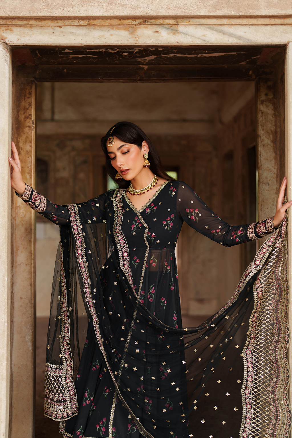 UE-550  Printed Chiffon