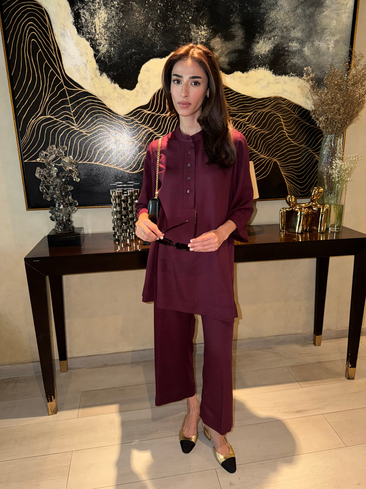Burgundy Wellsy Set