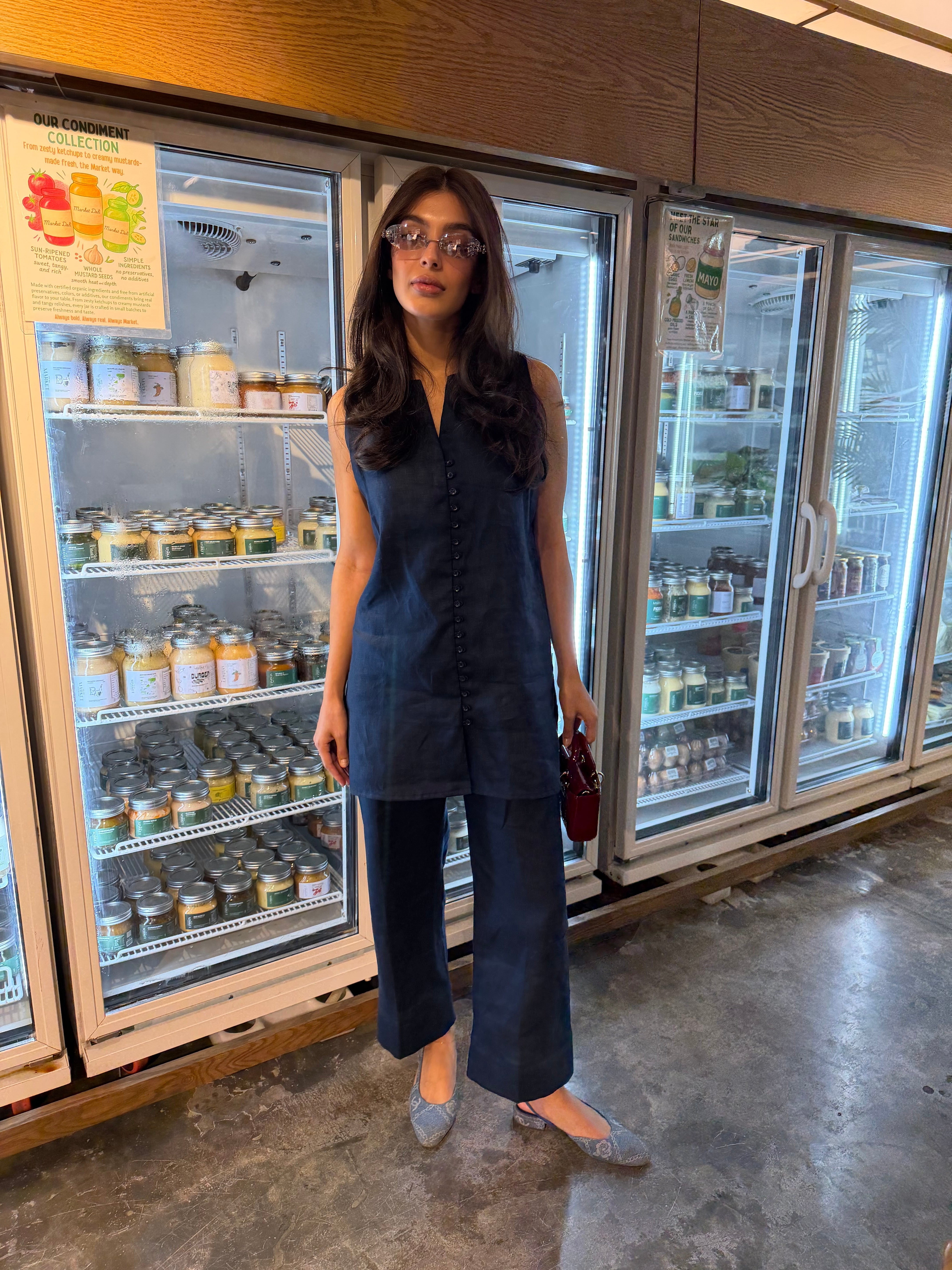 Navy Parker Set