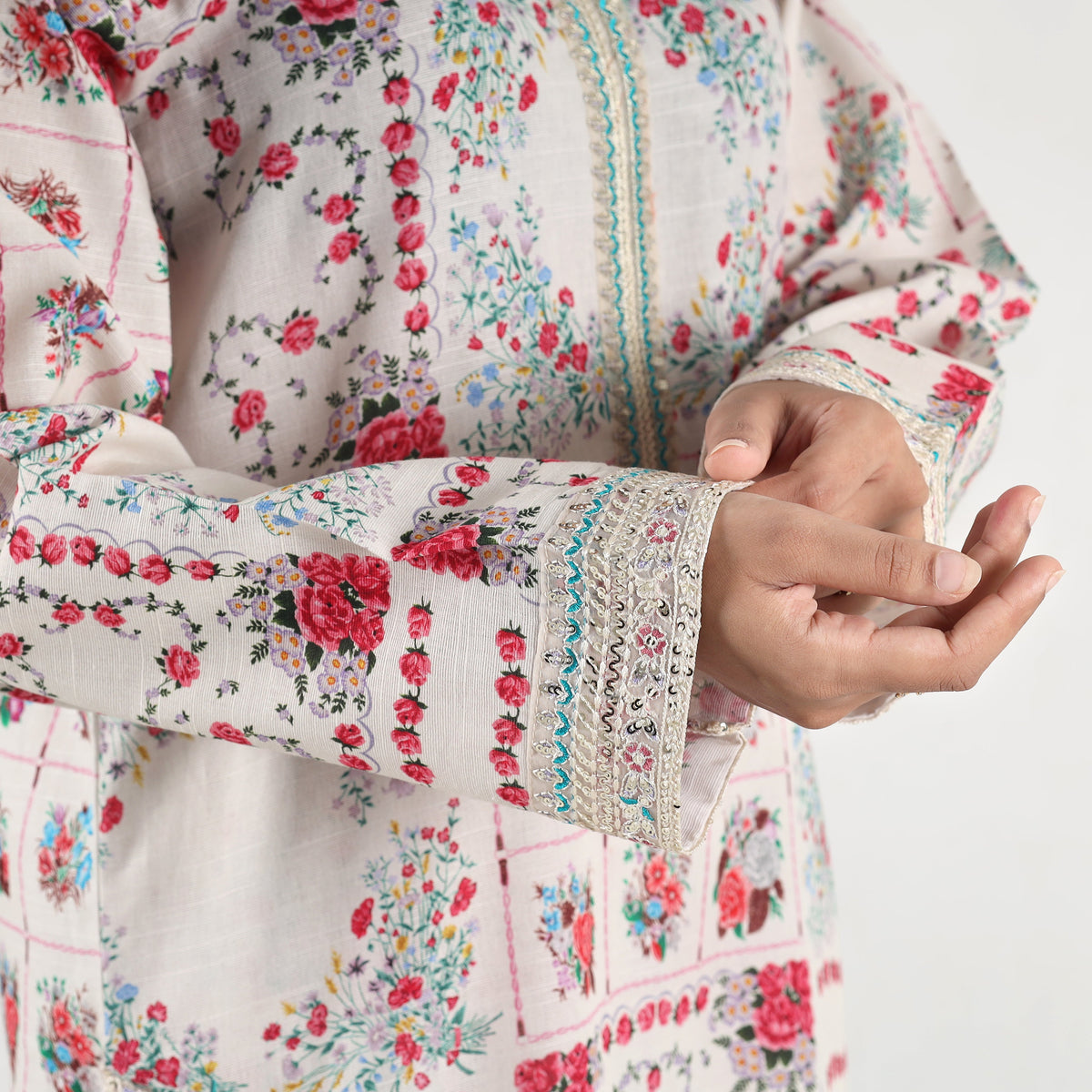 Floral Mist | 2 Piece Khaddar