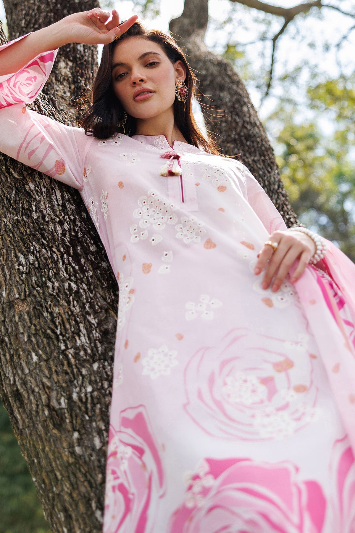 EMBROIDERED LAWN RTW-9296