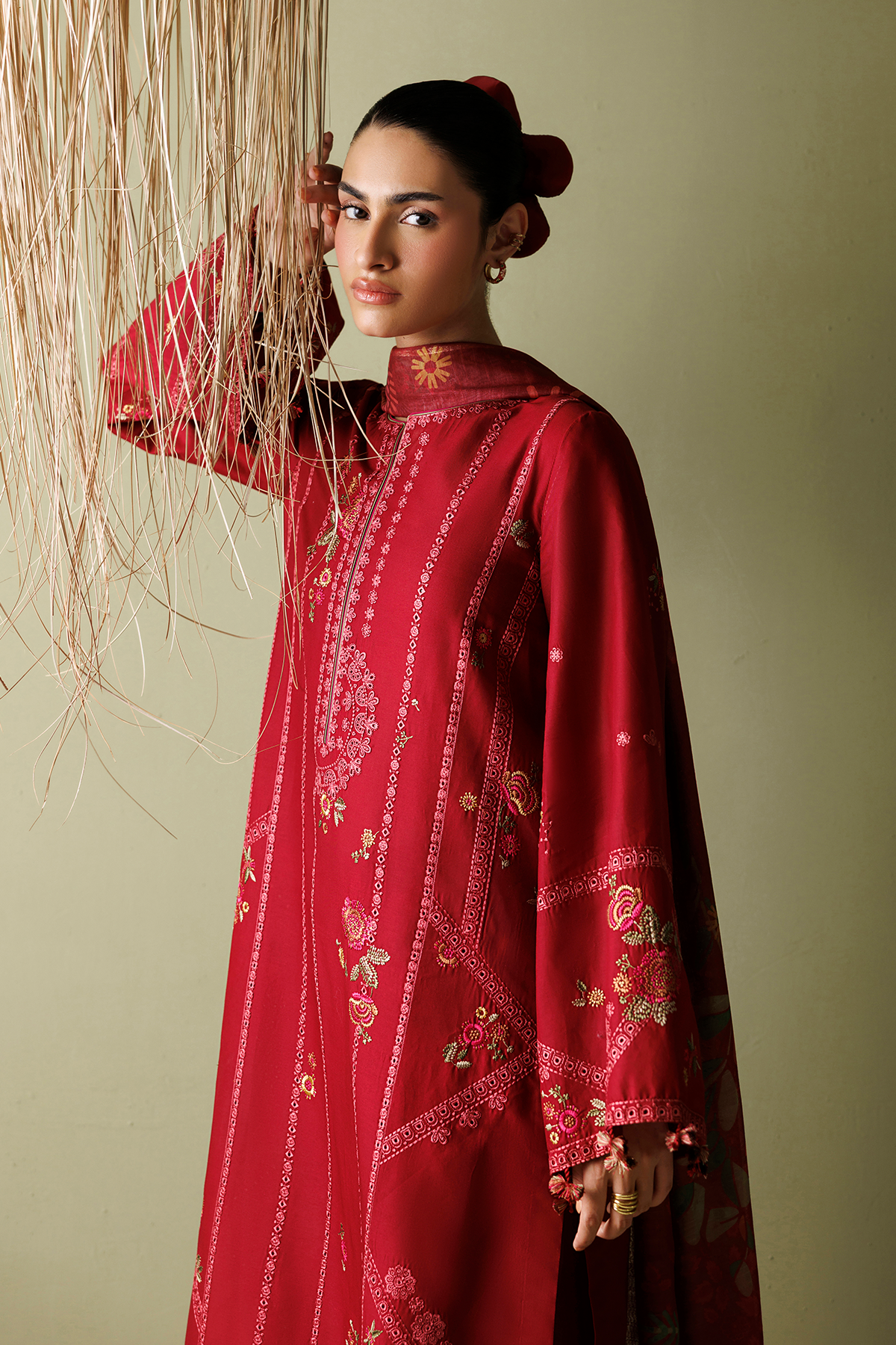 EMBROIDERED LAWN RTW-9343