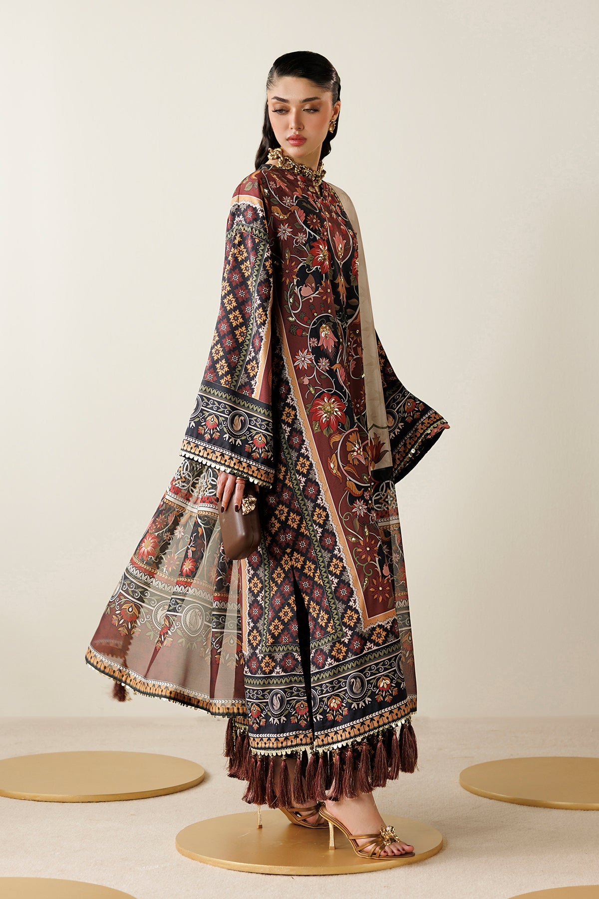 HANDWORK RAW SILK OR26-D03