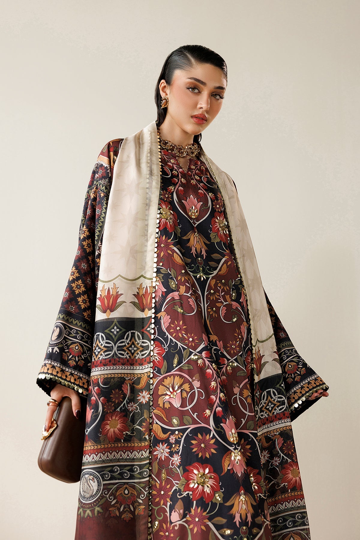 HANDWORK RAW SILK OR26-D03