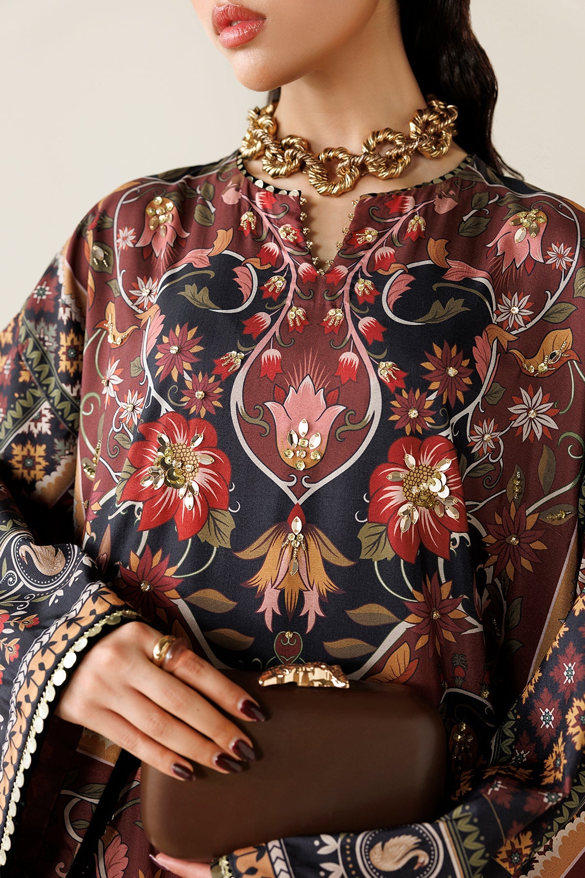 HANDWORK RAW SILK OR26-D03