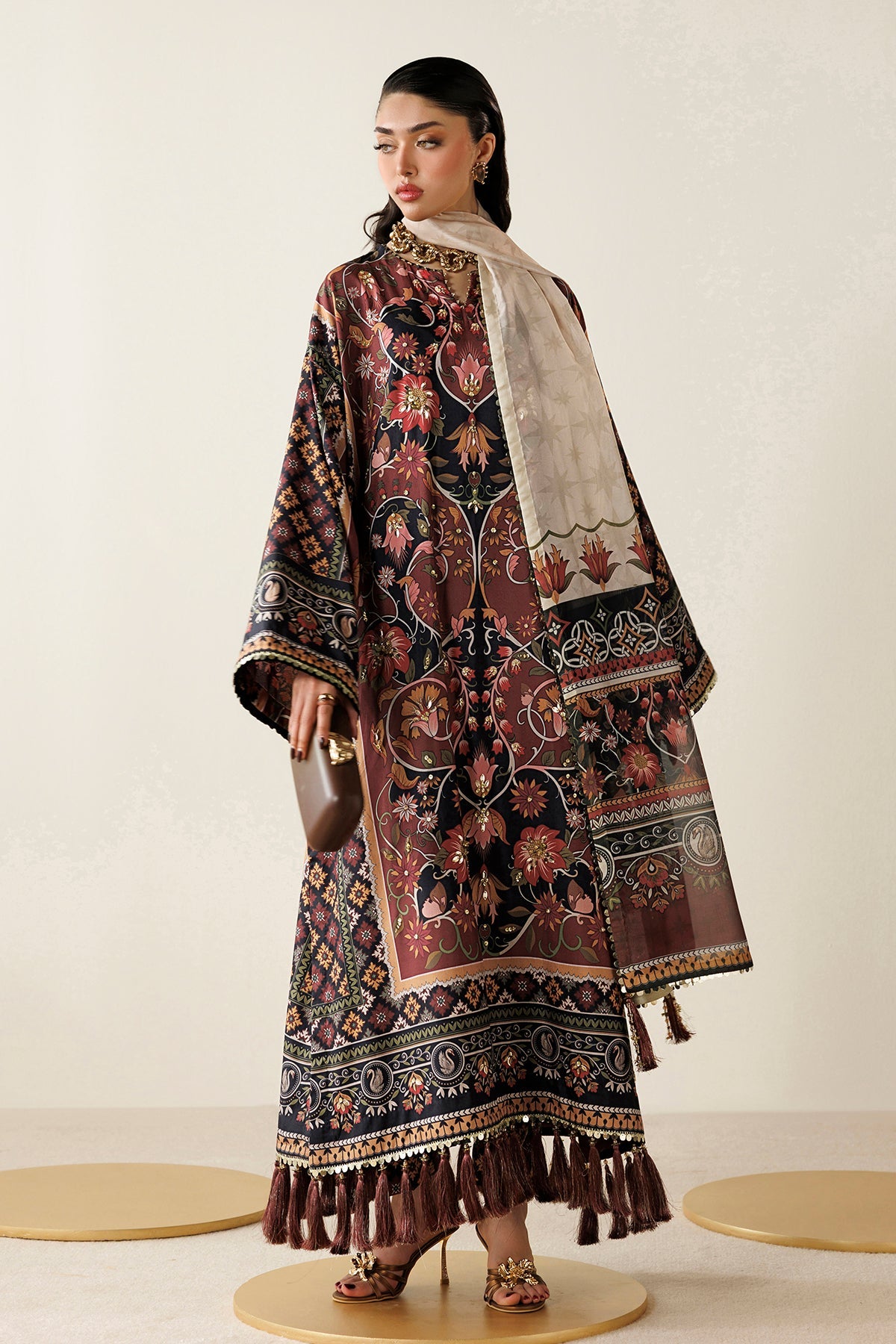HANDWORK RAW SILK OR26-D03