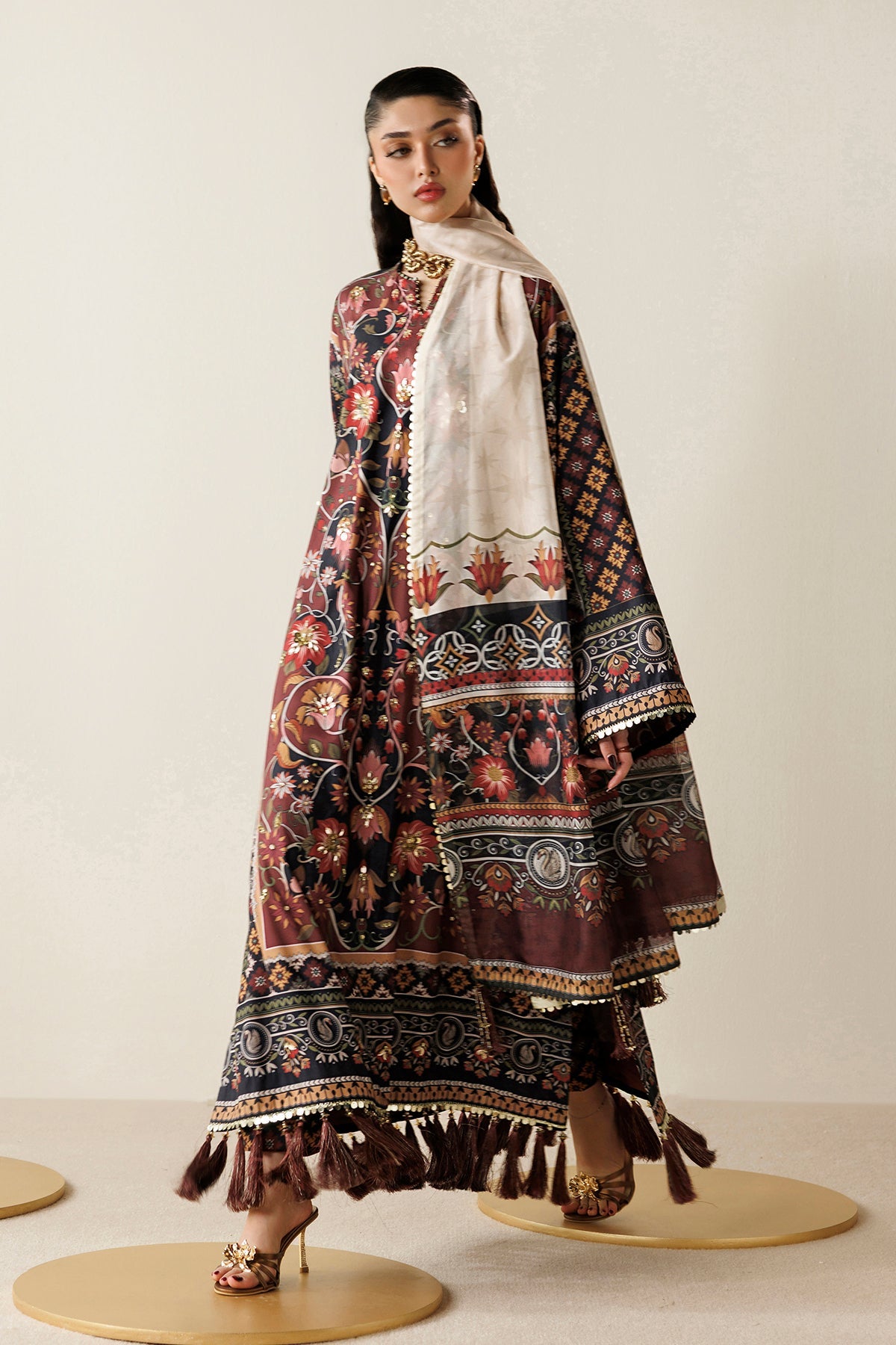 HANDWORK RAW SILK OR26-D03