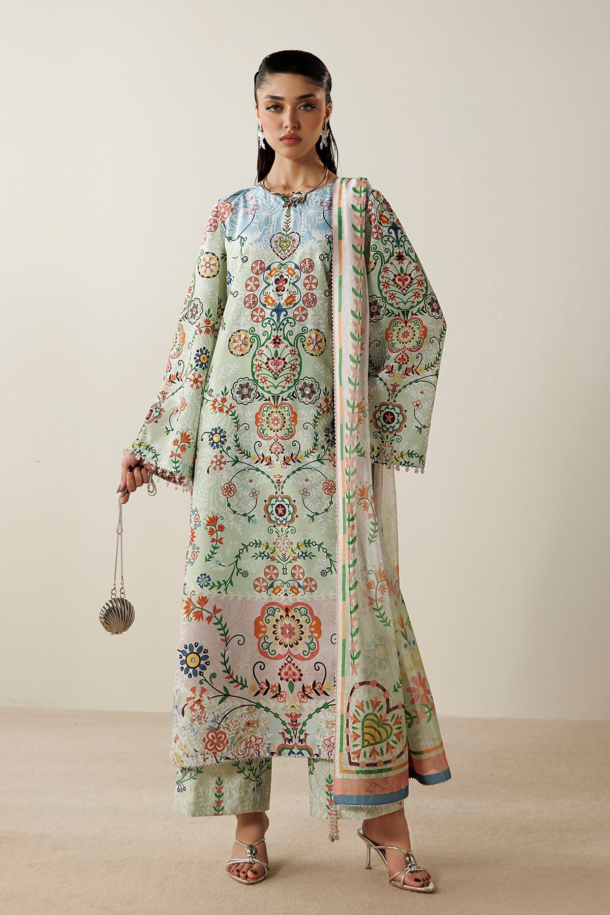 HANDWORK RAW SILK OR26-D10
