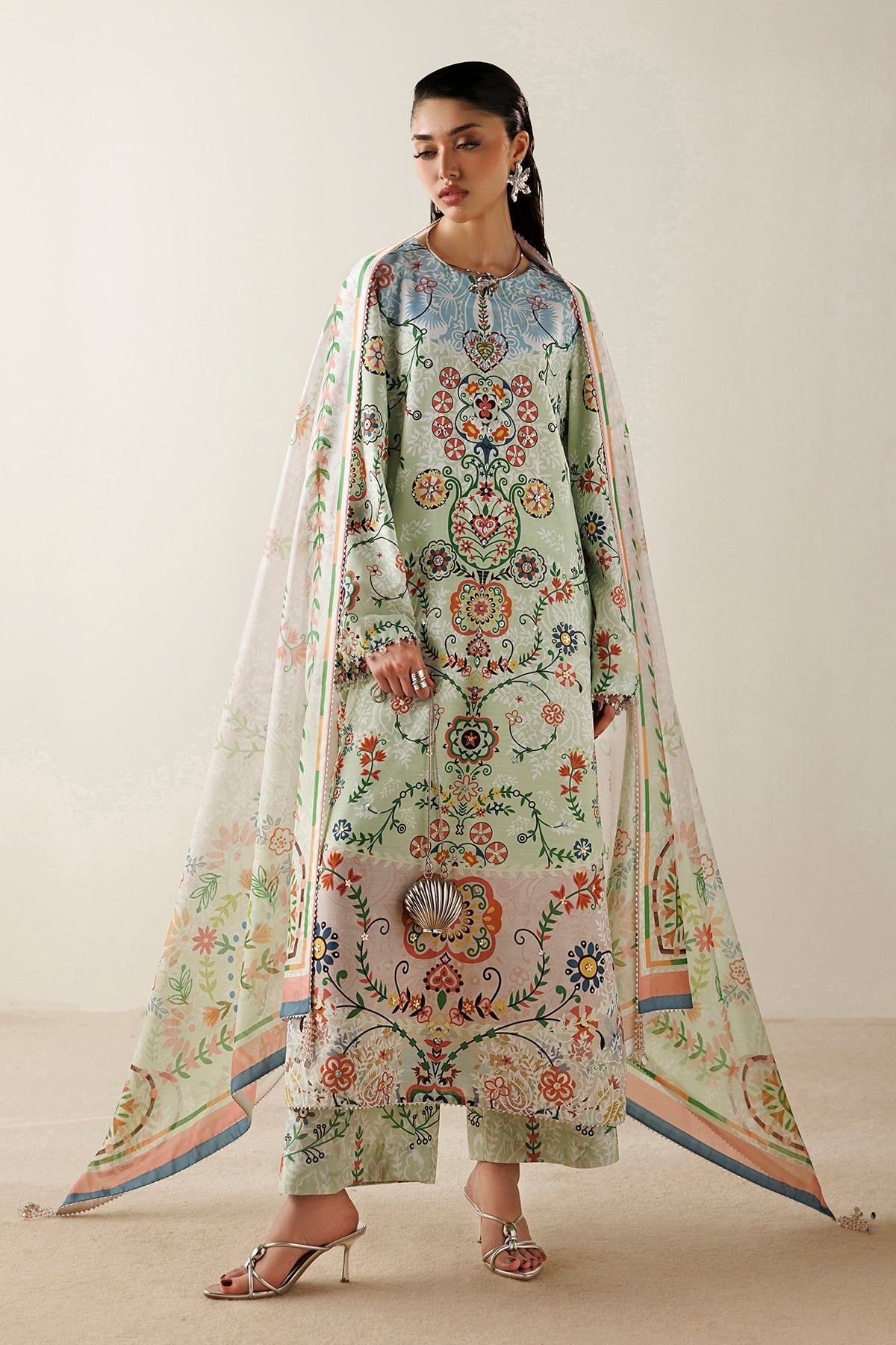 HANDWORK RAW SILK OR26-D10