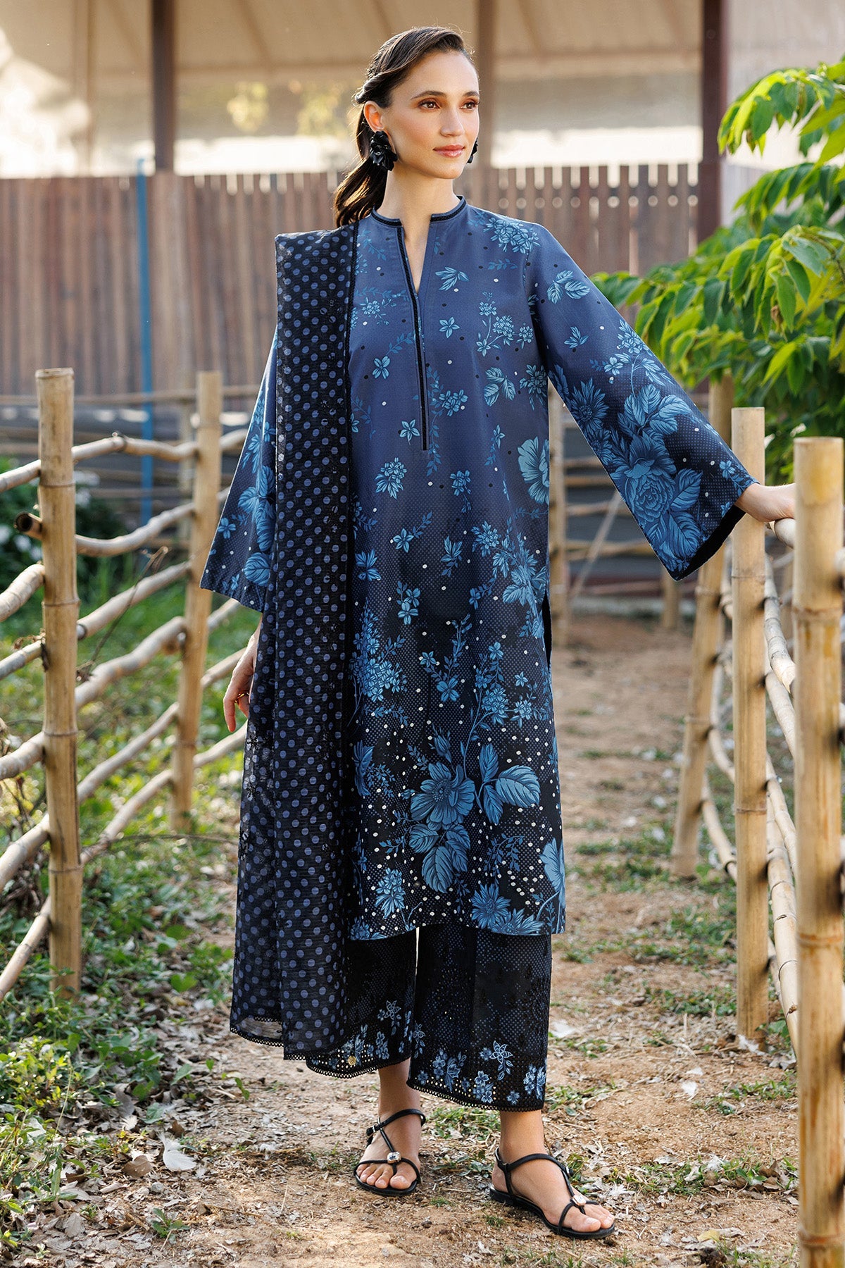 EMBROIDERED LAWN RTW-9295