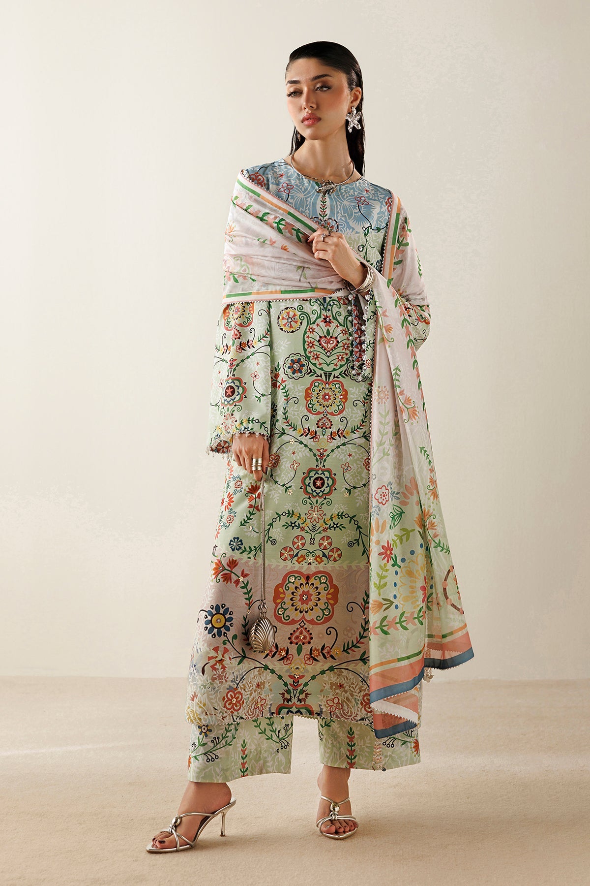 HANDWORK RAW SILK OR26-D10