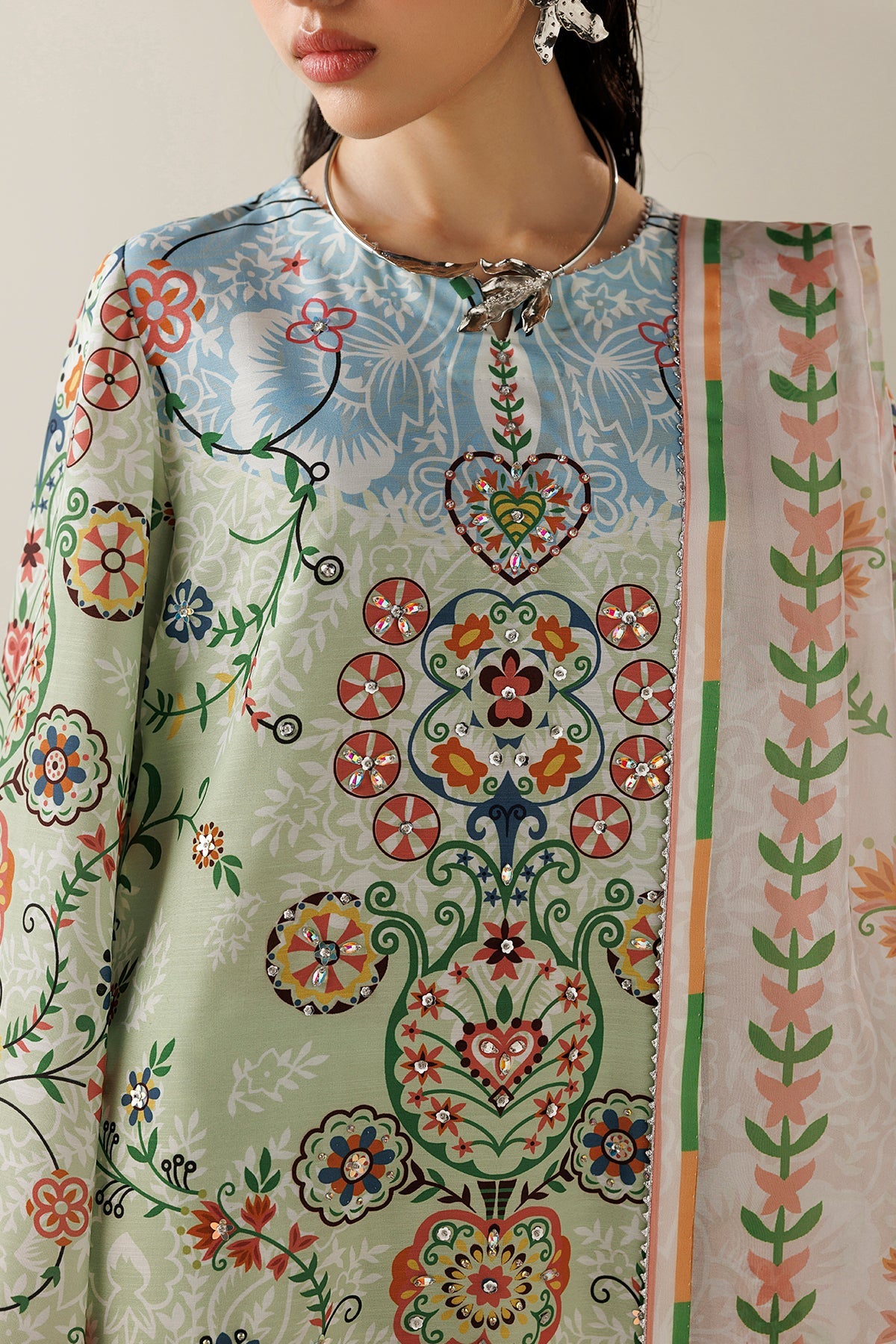 HANDWORK RAW SILK OR26-D10