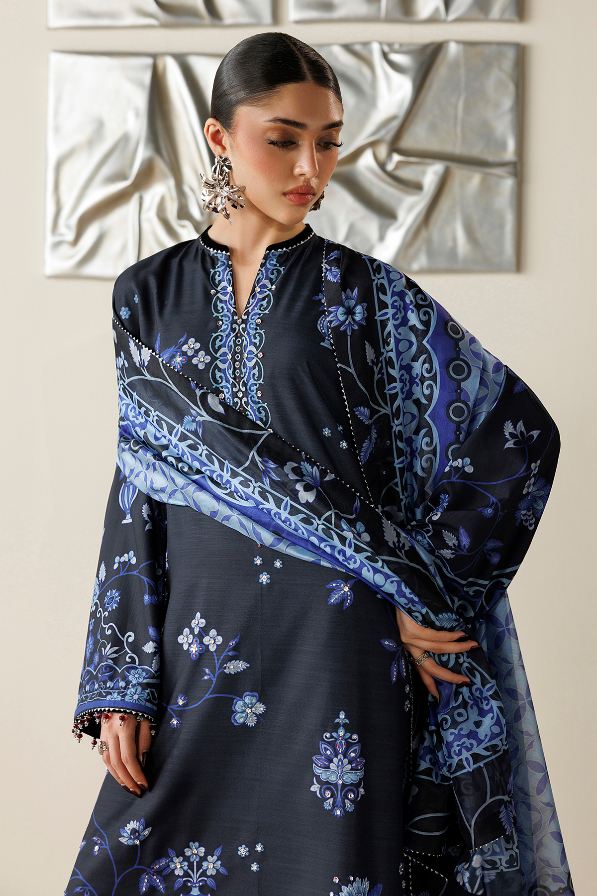 HANDWORK RAW SILK OR26-D05