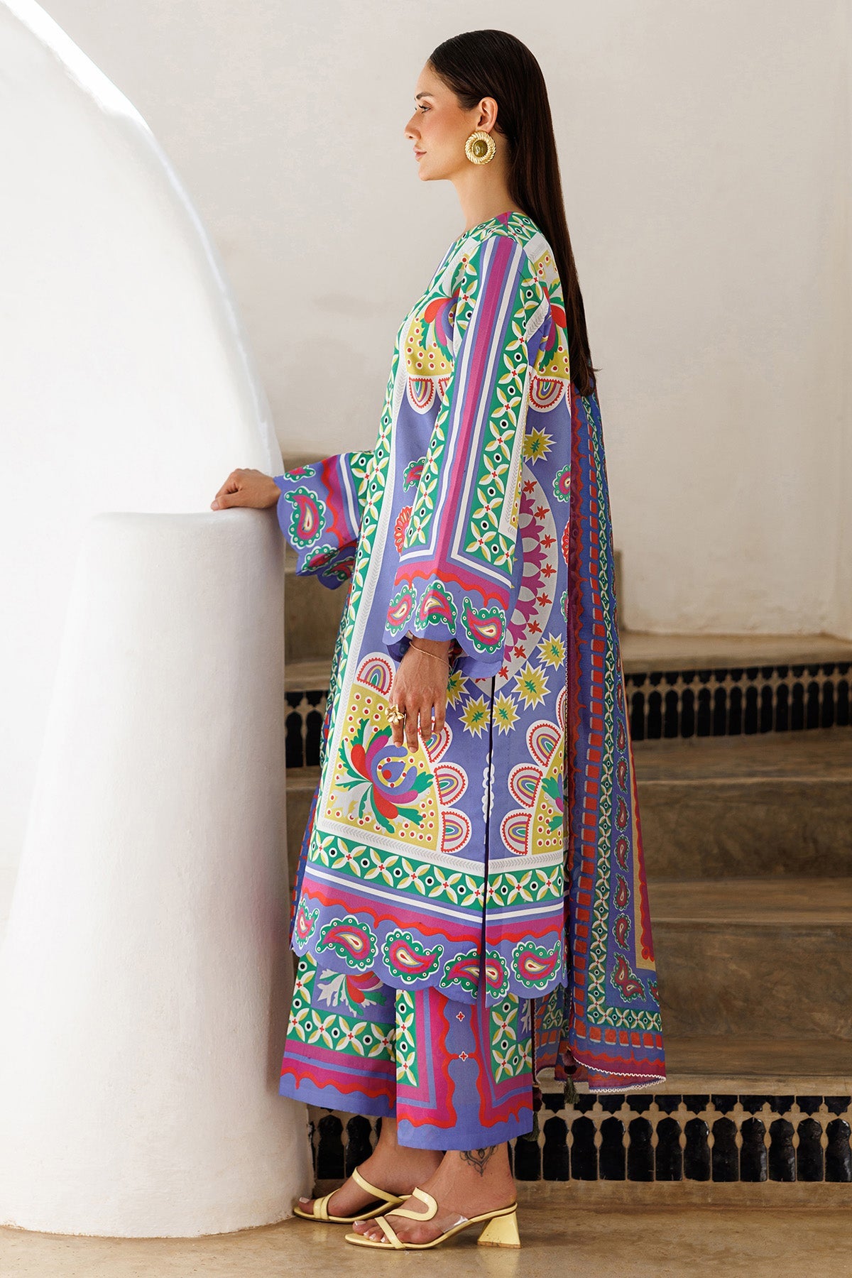 DIGITAL PRINTED LAWN USE-9323