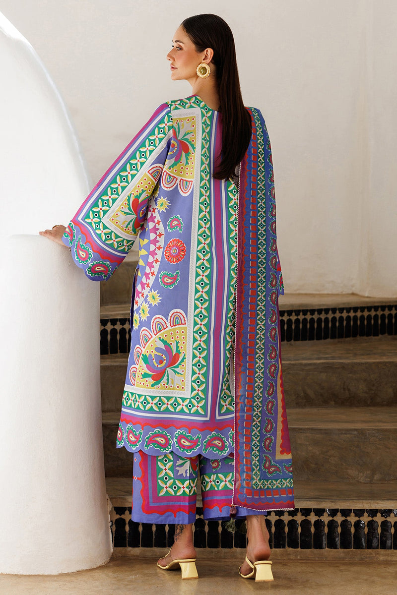 Digital Printed Lawn Use-9323